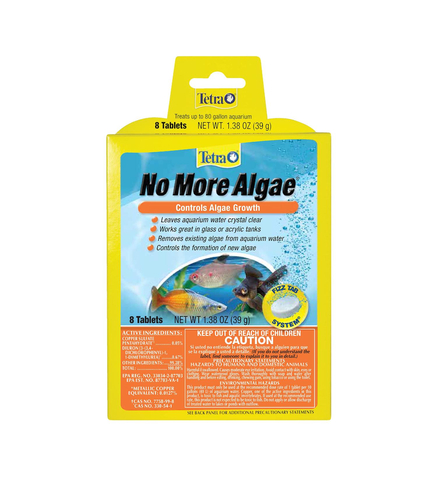 8-Count Tetra No More Algae Tablets for Aquarium Algae Control - Buy Online on GoSupps.com