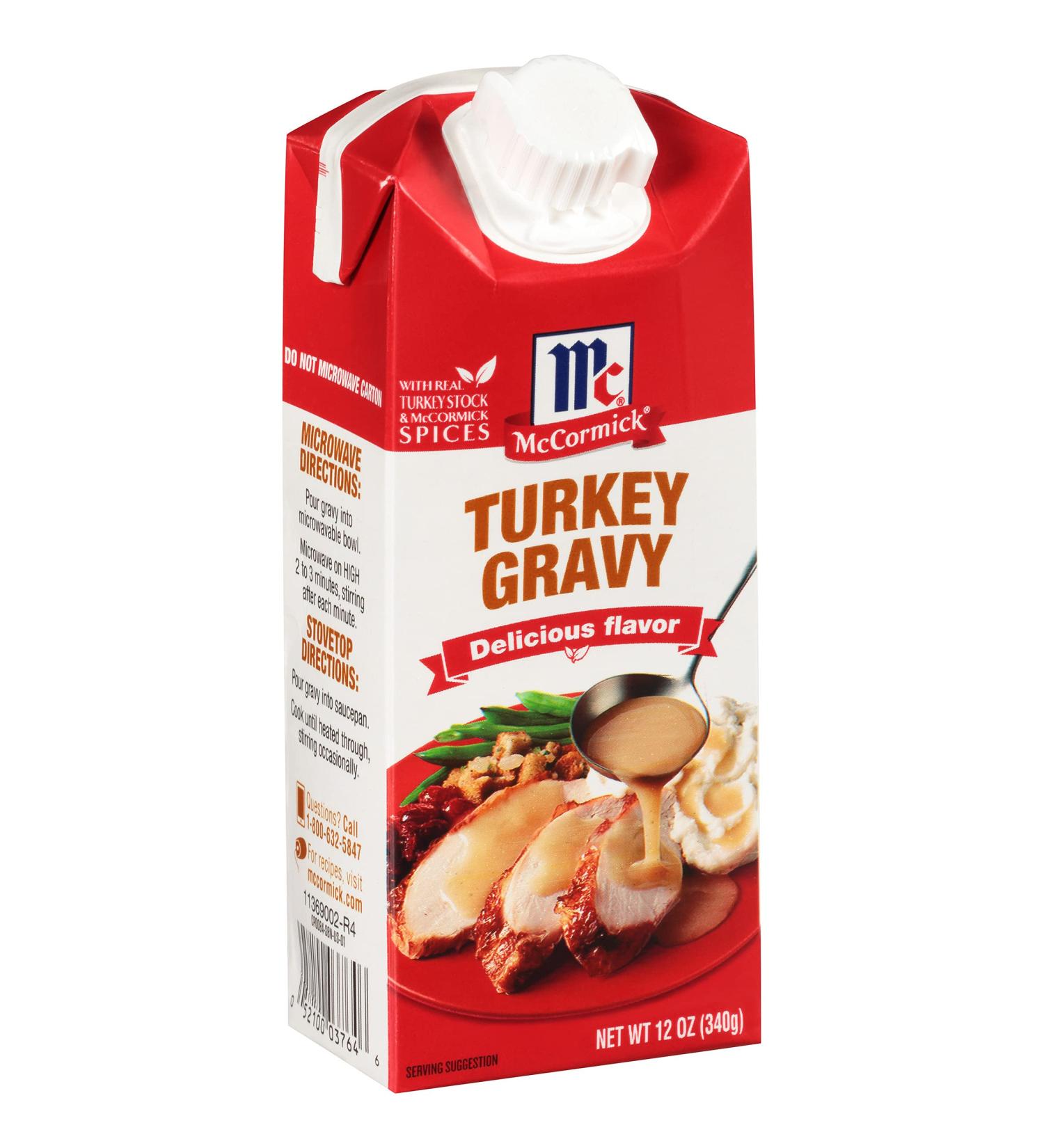 McCormick Simply Better Turkey Gravy 12 oz - Pack of 8 | Premium Quality & Flavorful Option for Your Meals - Buy Online on GoSupps.com