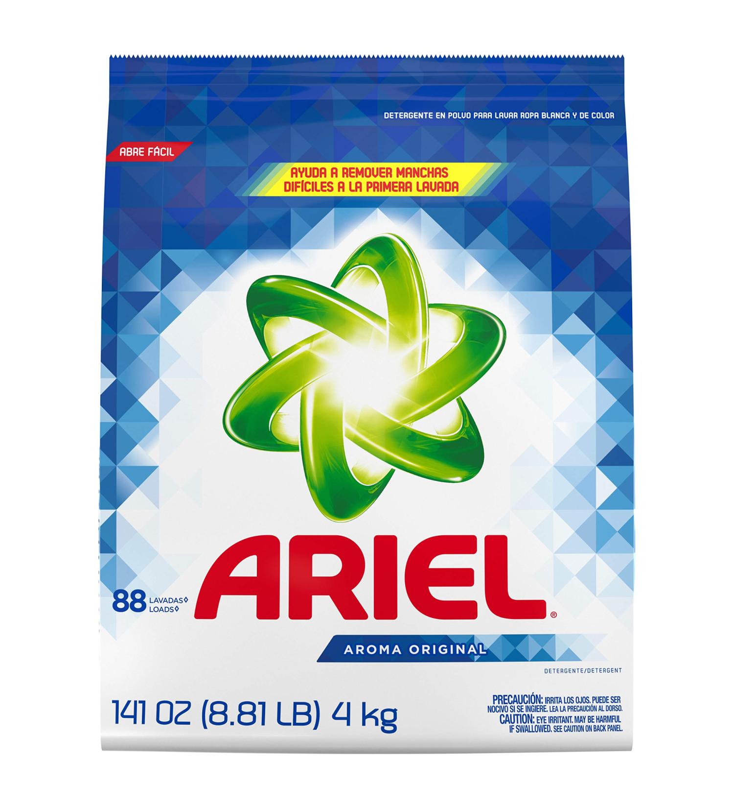 Ariel Laundry Detergent Powder Original 88 Loads 141 Ounce