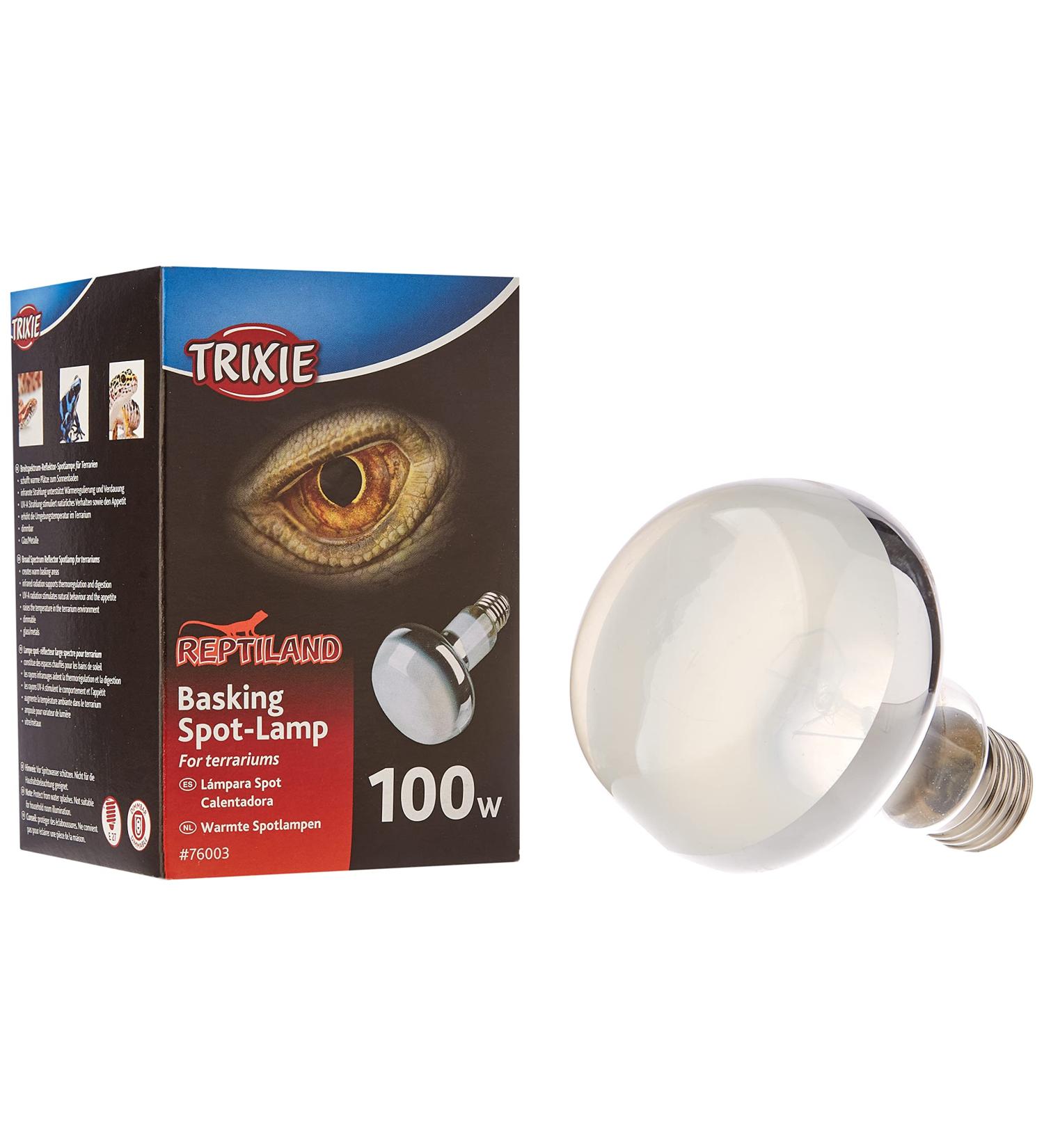 Trixie Basking Spot Lamp 100 Watt 80 x 100 mm - Buy Online on GoSupps.com