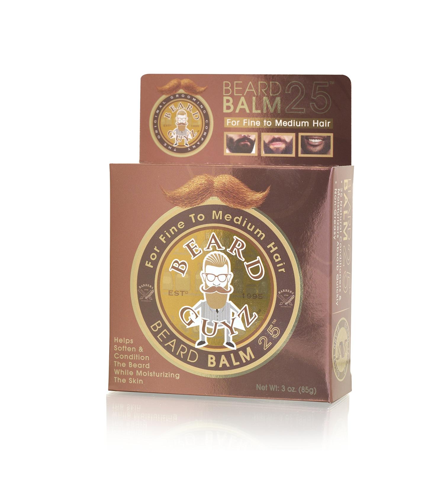 Beard Guyz Beard Balm Fine/Med 25 3 Ounce