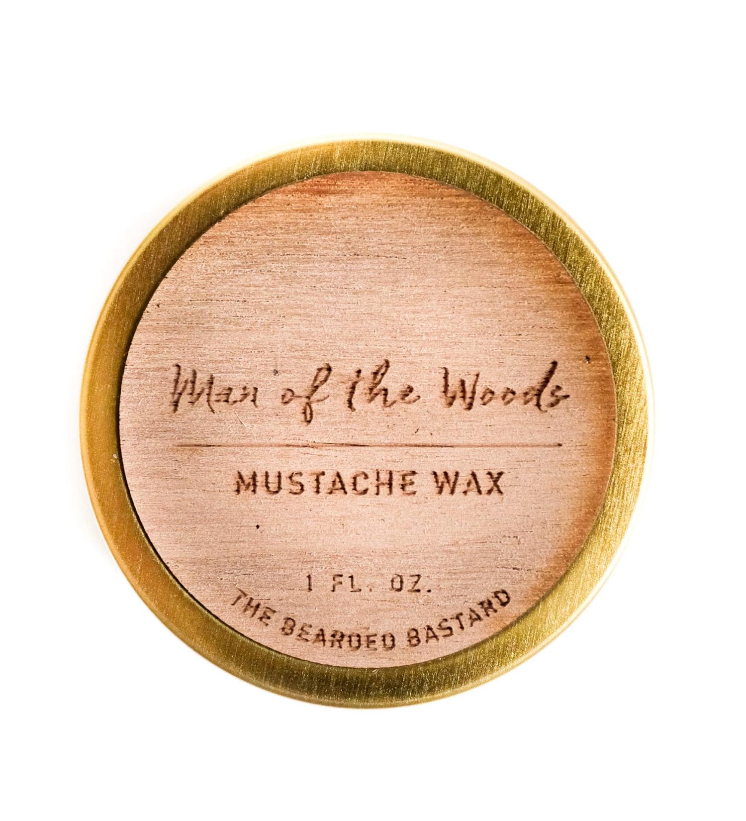 Man of the Woods Mustache Wax for Men - Tame & Style Your Mustache - Excellent Grooming (1 Oz.) - Buy Online on GoSupps.com