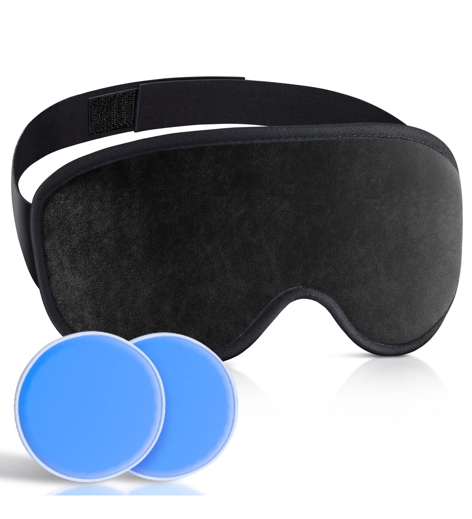 Medipaq Deluxe Magnetic Gel Eye Mask - Hot or Cold Relief for Swelling, Dark Circles, and Migraines - Cooling Eye Mask for Hayfever and Headache Relief - Buy Online on GoSupps.com