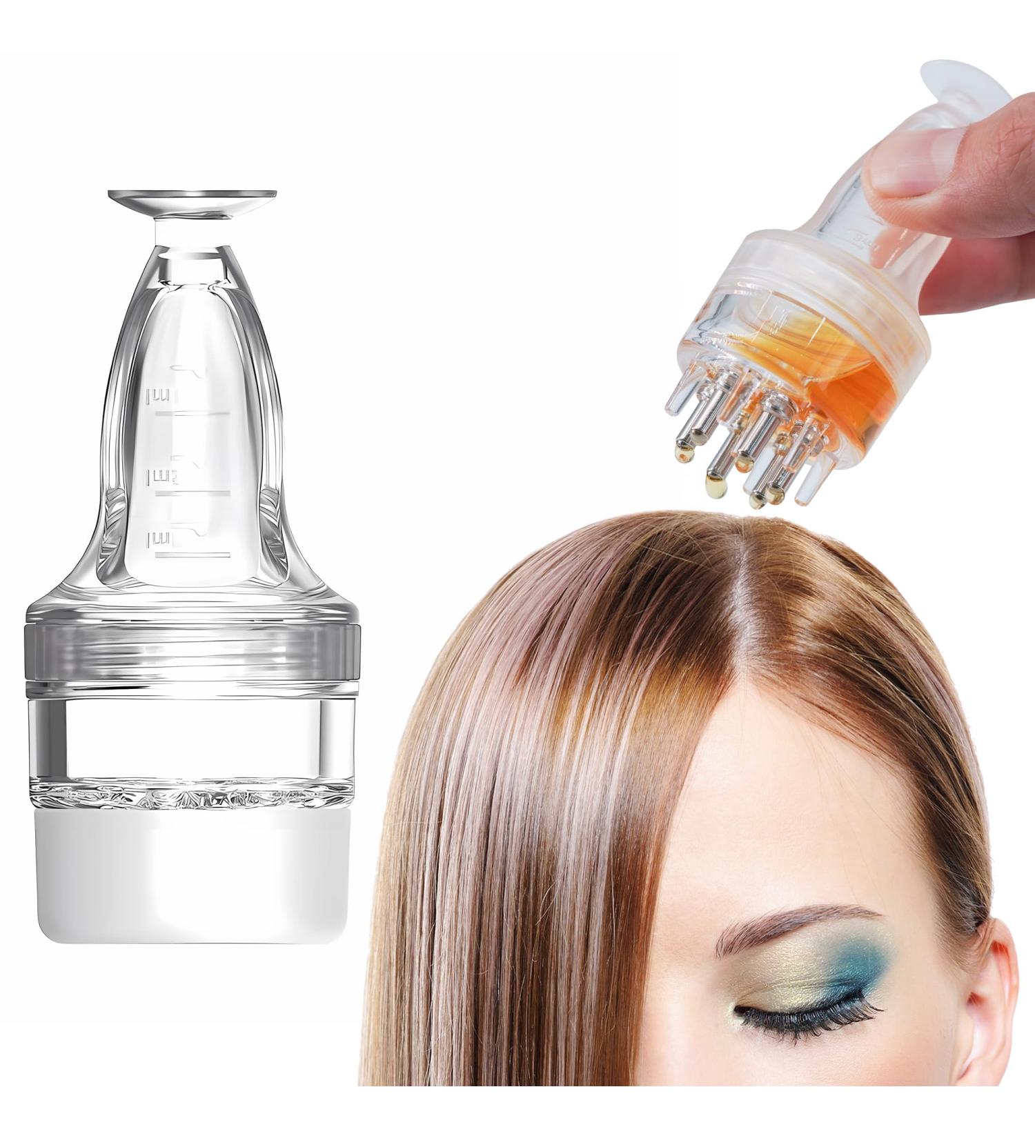 Buy Hair Oiling Applicator - 3 ml Portable Scalp Massager for Hair Growth Easy to Clean Hygienic & Transparent - International Shipping Available - Buy Online on GoSupps.com