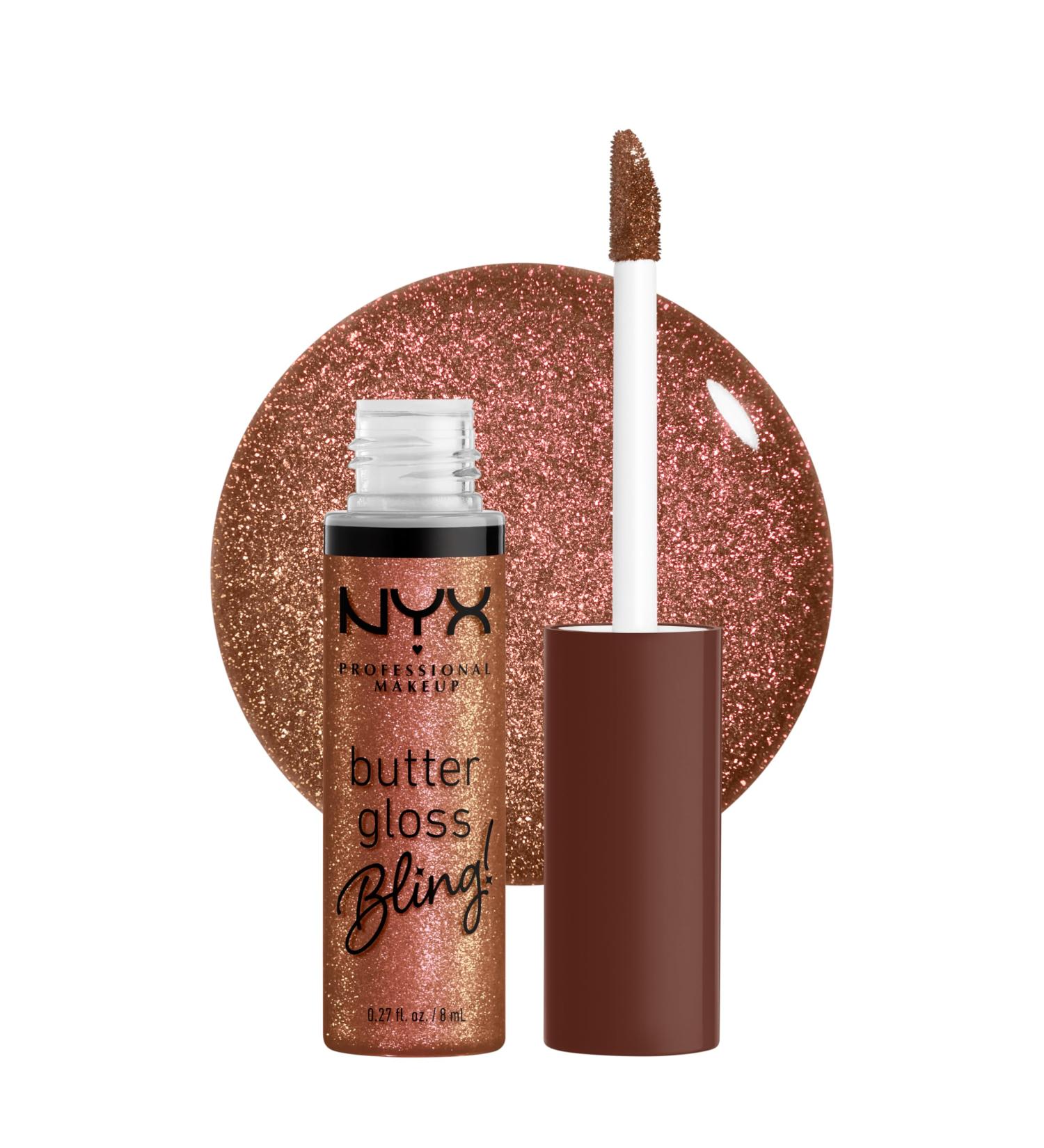 NYX PROFESSIONAL MAKEUP Butter Gloss Bling Brillant l vres v g talien non collant et brillant Hustla - Buy Online on GoSupps.com