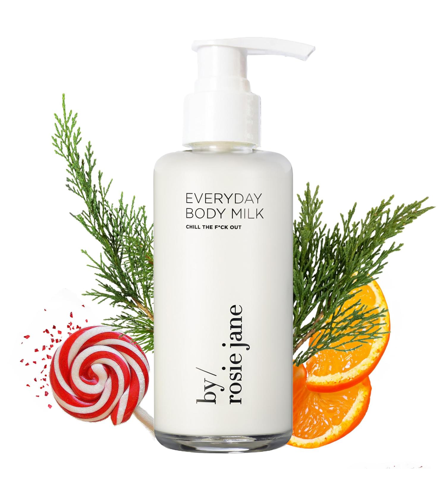 By Rosie Jane Chill Out Everyday Body Milk - Hydrating Toner & Body Moisturizer to Help Even Skin Tone - Infused with Soothing Aloe Vera and Turmeric Root to Promote Anti-Aging (5 Ounce) - Buy Online on GoSupps.com