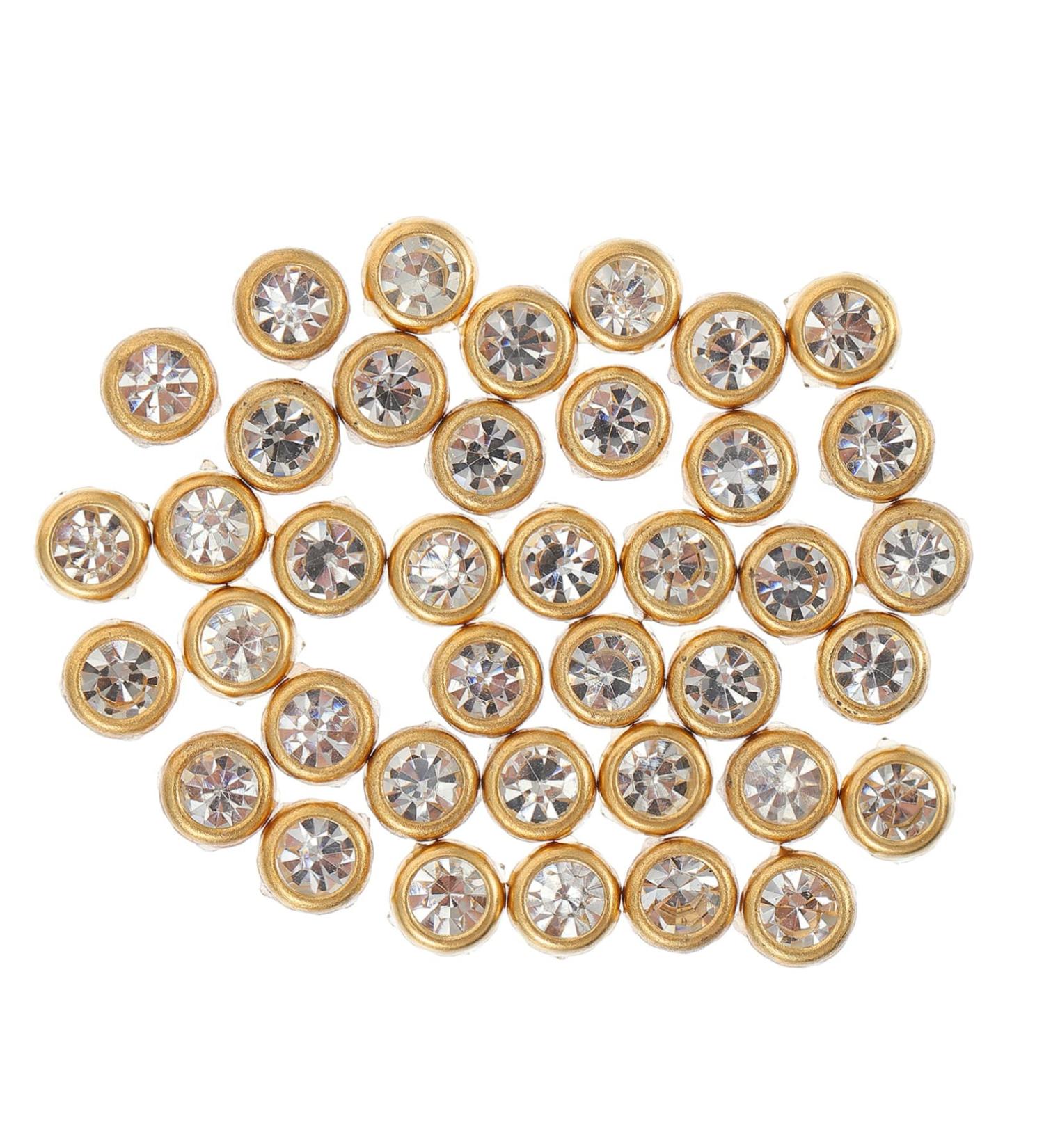 COHEALI 150 Pcs Four Claw Drill Nail Brass Fittings Leather Studs -jaw Iv Diy Cloth Material Degreasing Shoe Goldenx3pcs 0.6X0.6CMx3pcs - Buy Online on GoSupps.com