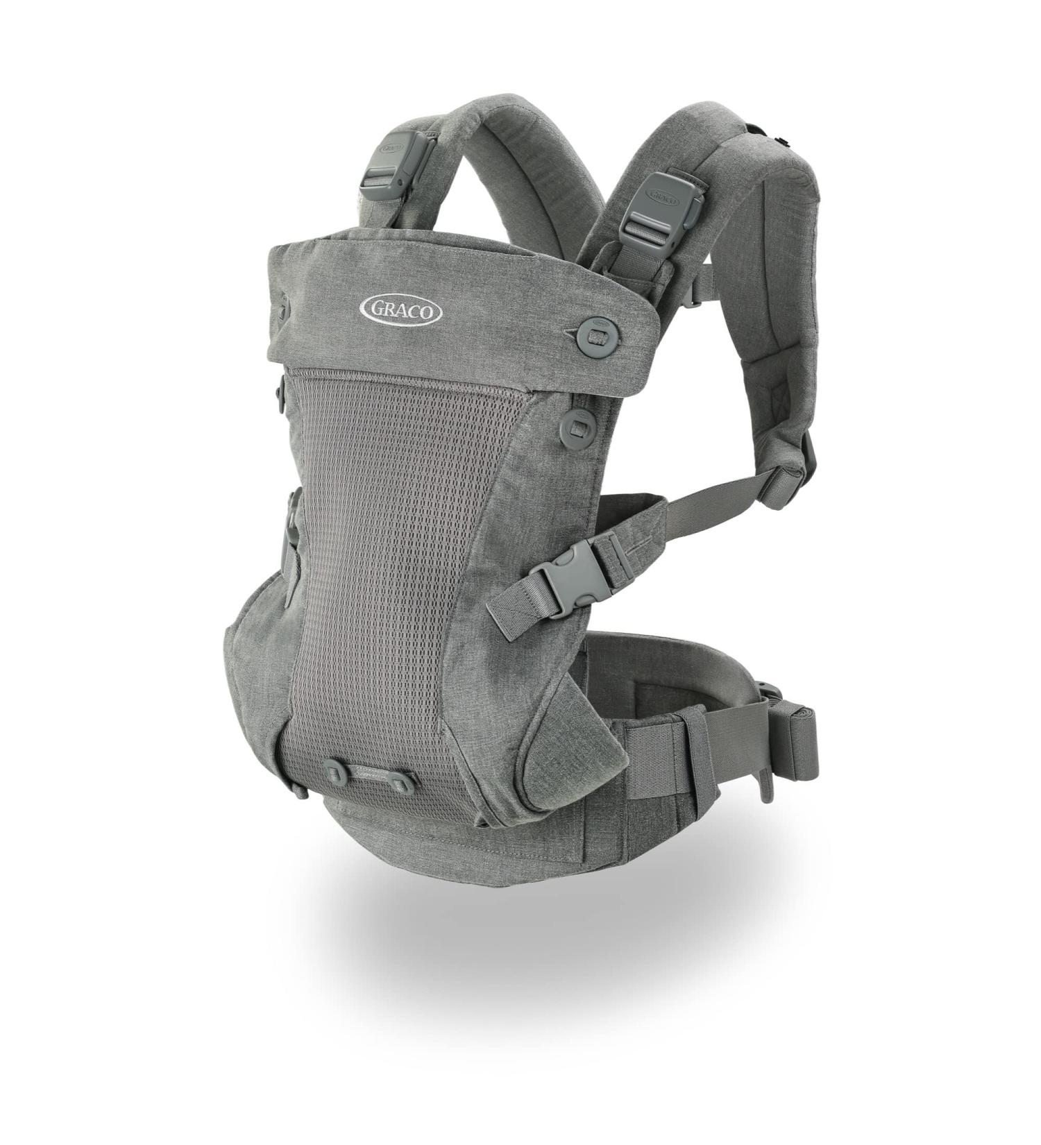 Graco Cradle Me 4 in 1 Baby Carrier - Newborn Mode, Mineral Gray - Buy Online on GoSupps.com