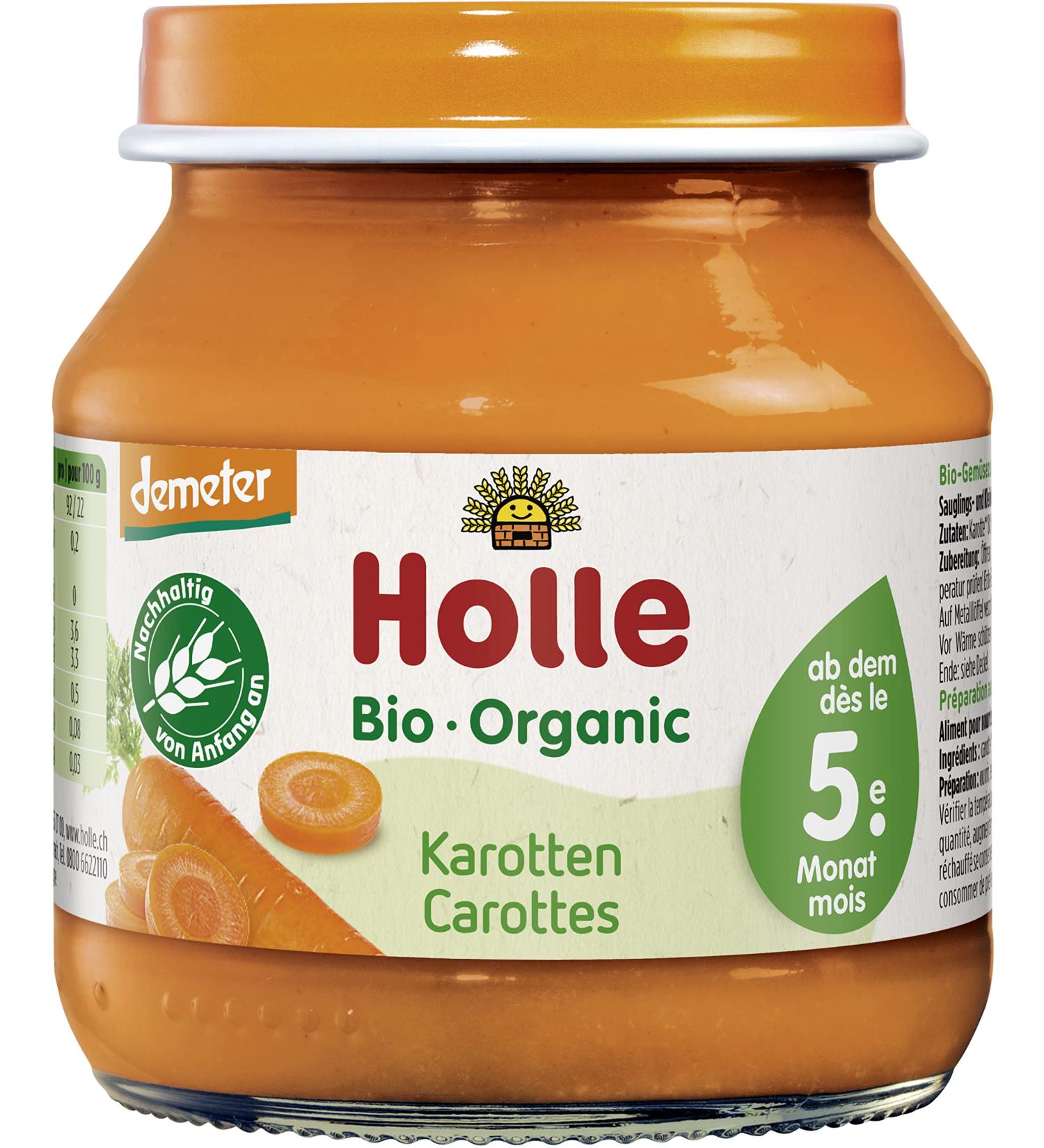Holle organic carrots (2 x 125 gr)