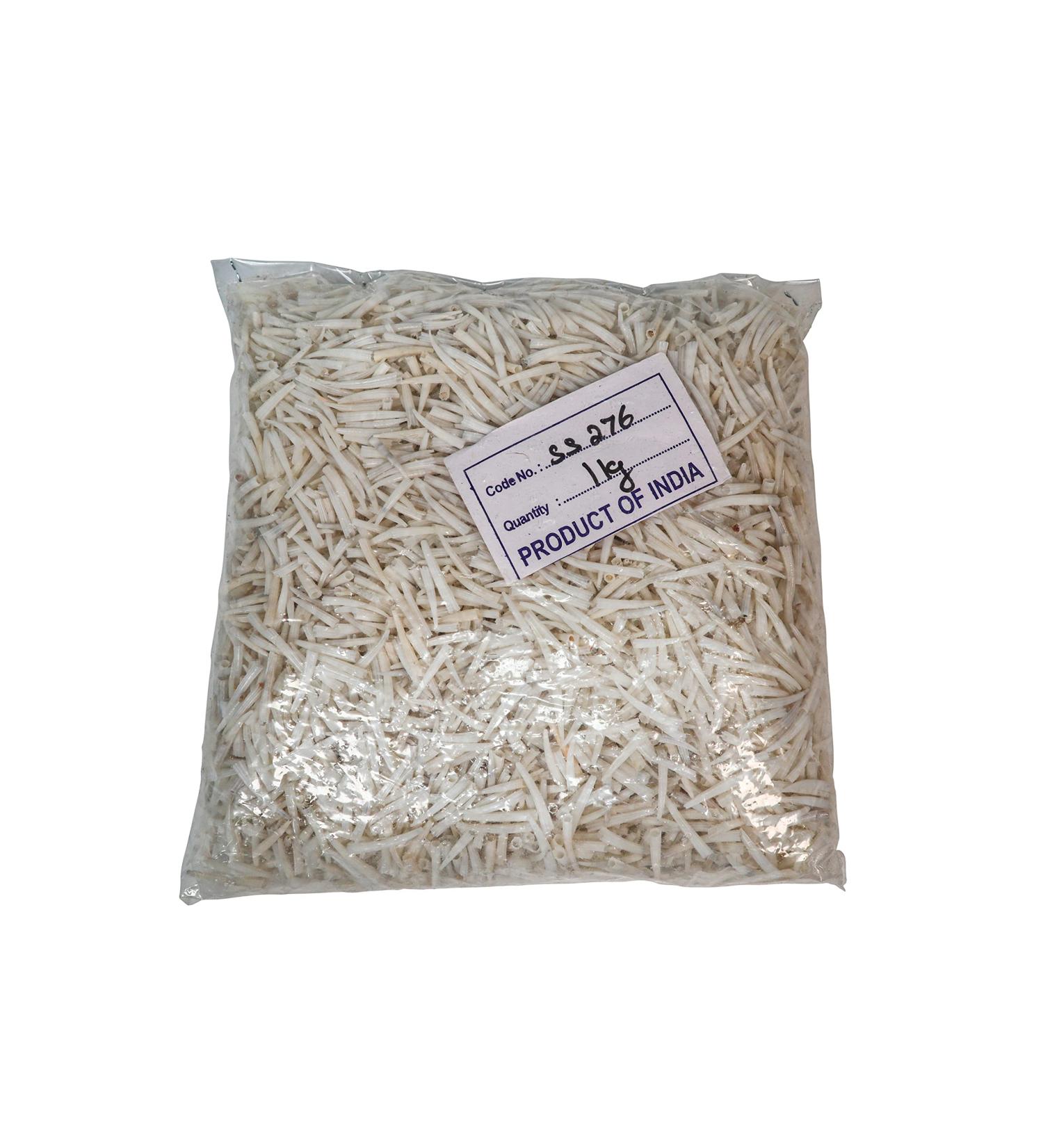 One KG Bag (2.2 lbs) of 0.5" to 1" Dentalium octagulatum Shells (267-SKG-AS) - Buy Online on GoSupps.com