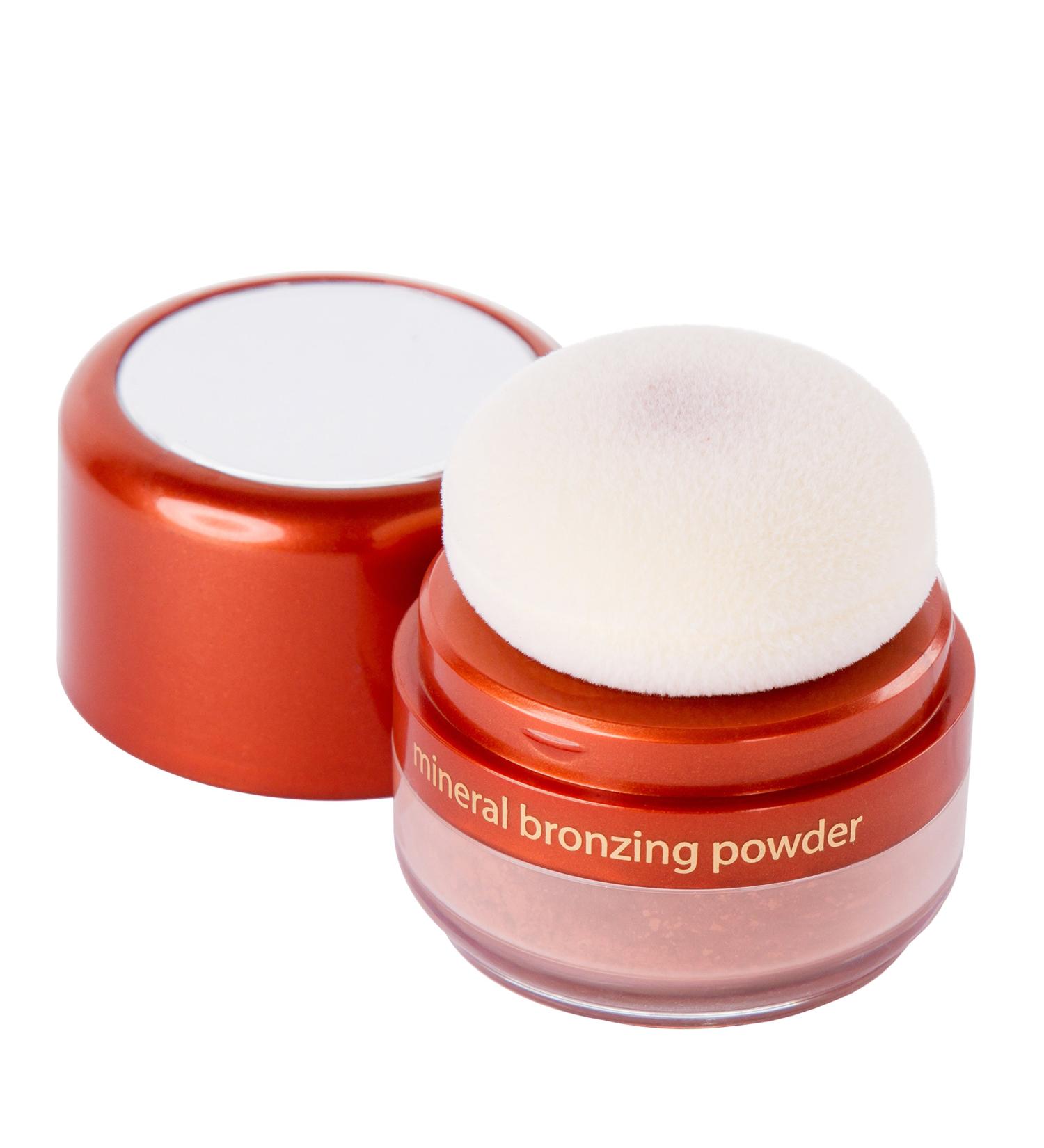Mineral Bronzing Powder Puff - Bahamas 6g | Radiant Glow for All Skin Types | International Shipping Available - Buy Online on GoSupps.com