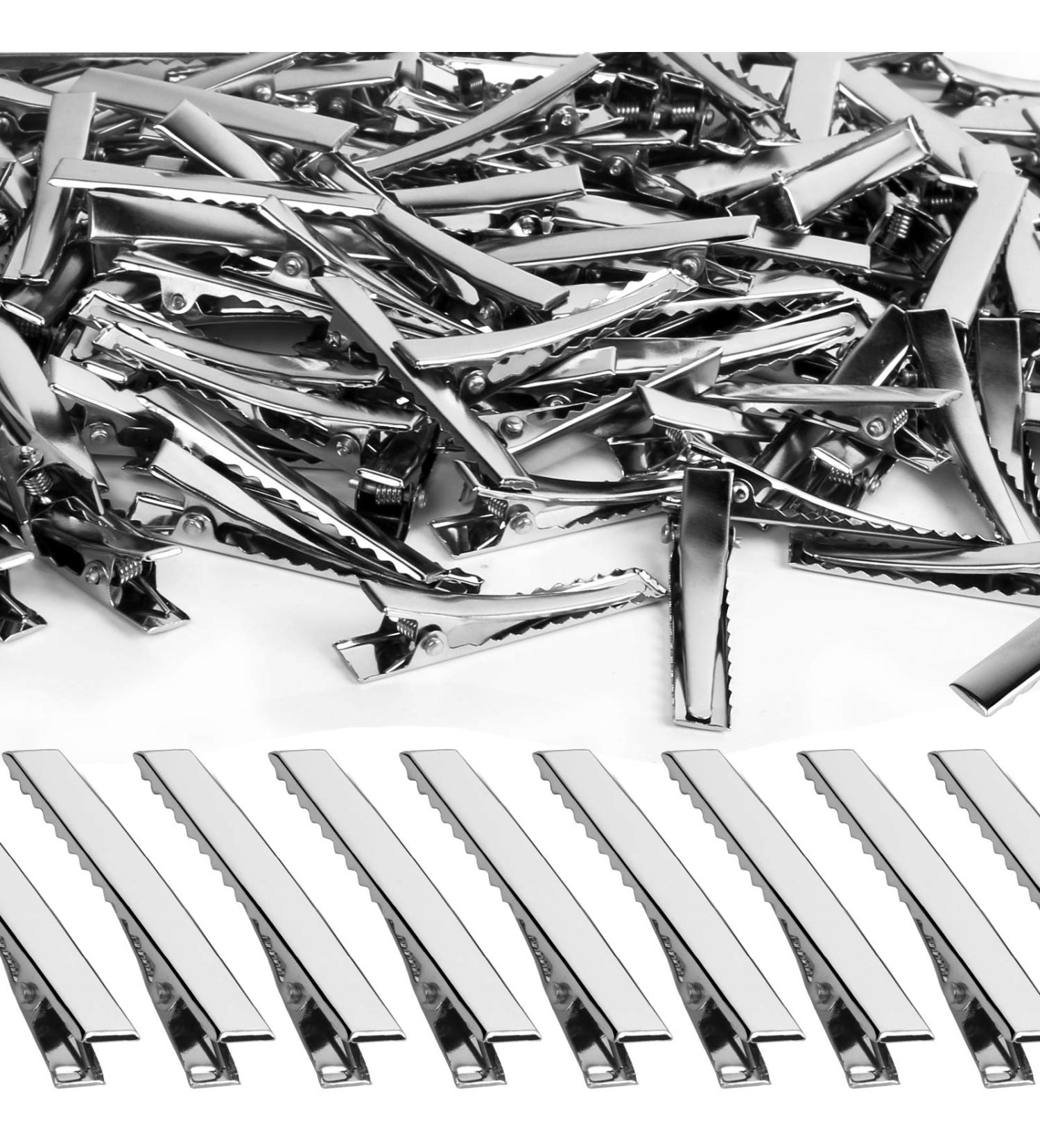 YGDZ 150pcs 1.77 Inch Metal Alligator Hair Clips for Bows Making Crafts - Pack of 150 - Buy Online on GoSupps.com