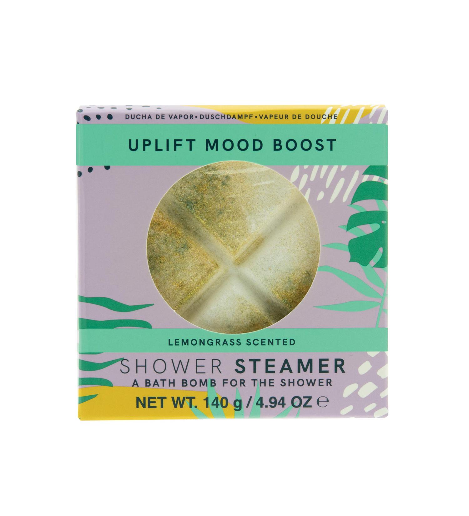 Lemongrass Uplift Shower Steamer 140g - Aromatherapy Shower Scents | 4.9oz - Buy Online on GoSupps.com