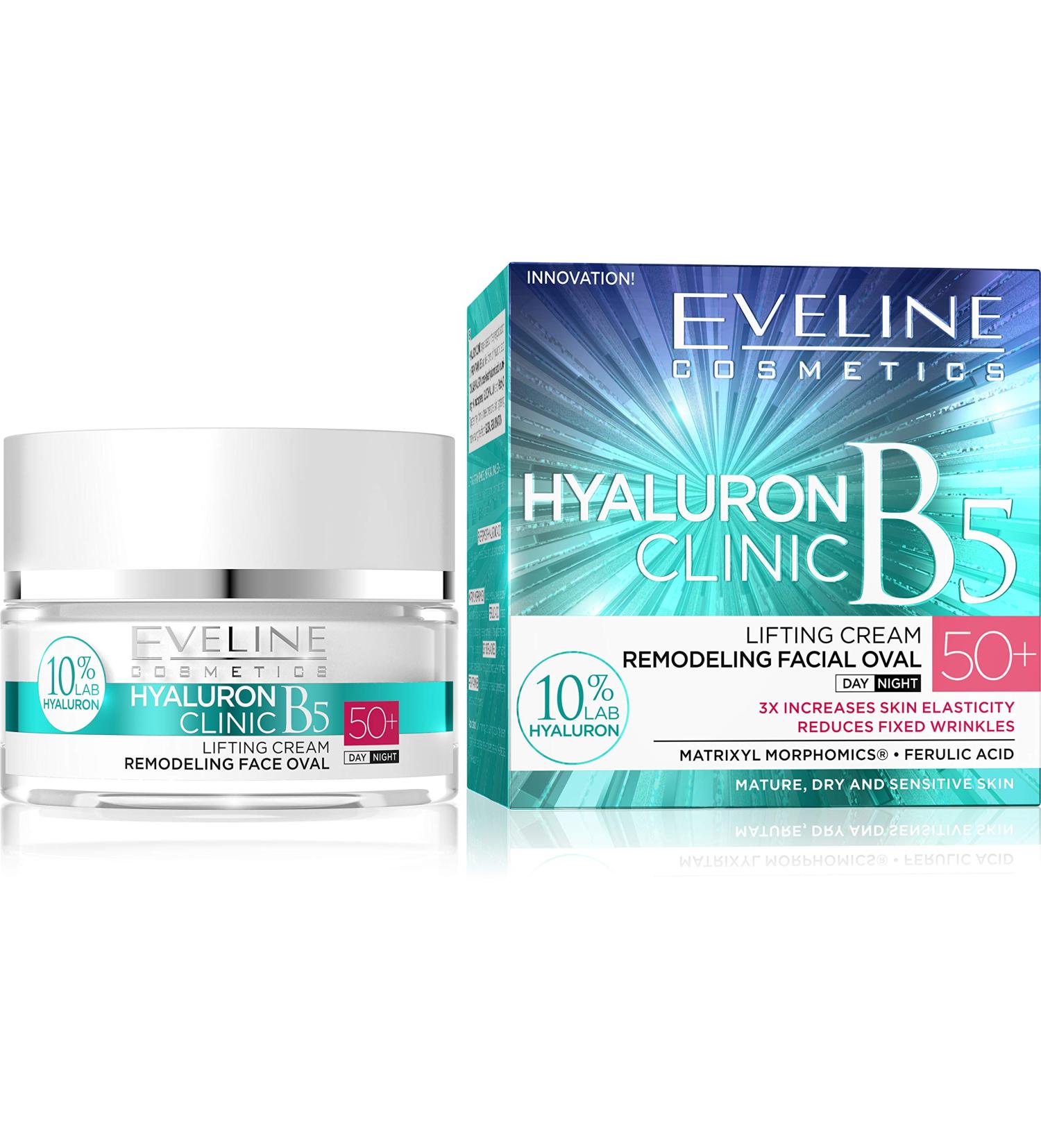 Eveline Concentrated DAY and Night Cream 50+ SPF 8 (For All Skin Types Also Sensitive)