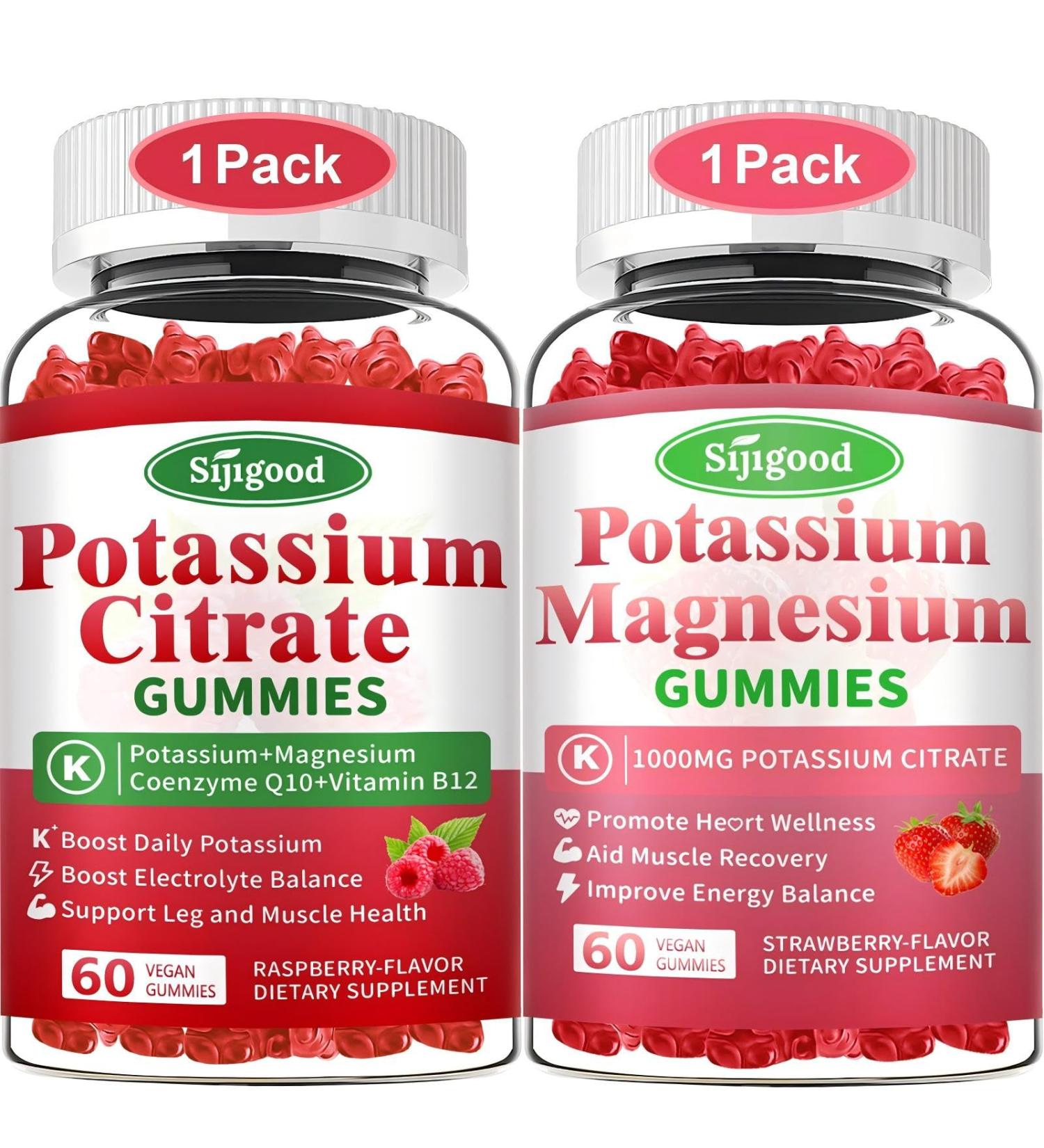 Potassium Citrate & Magnesium Gummies 2 Packs - Buy Online on GoSupps.com