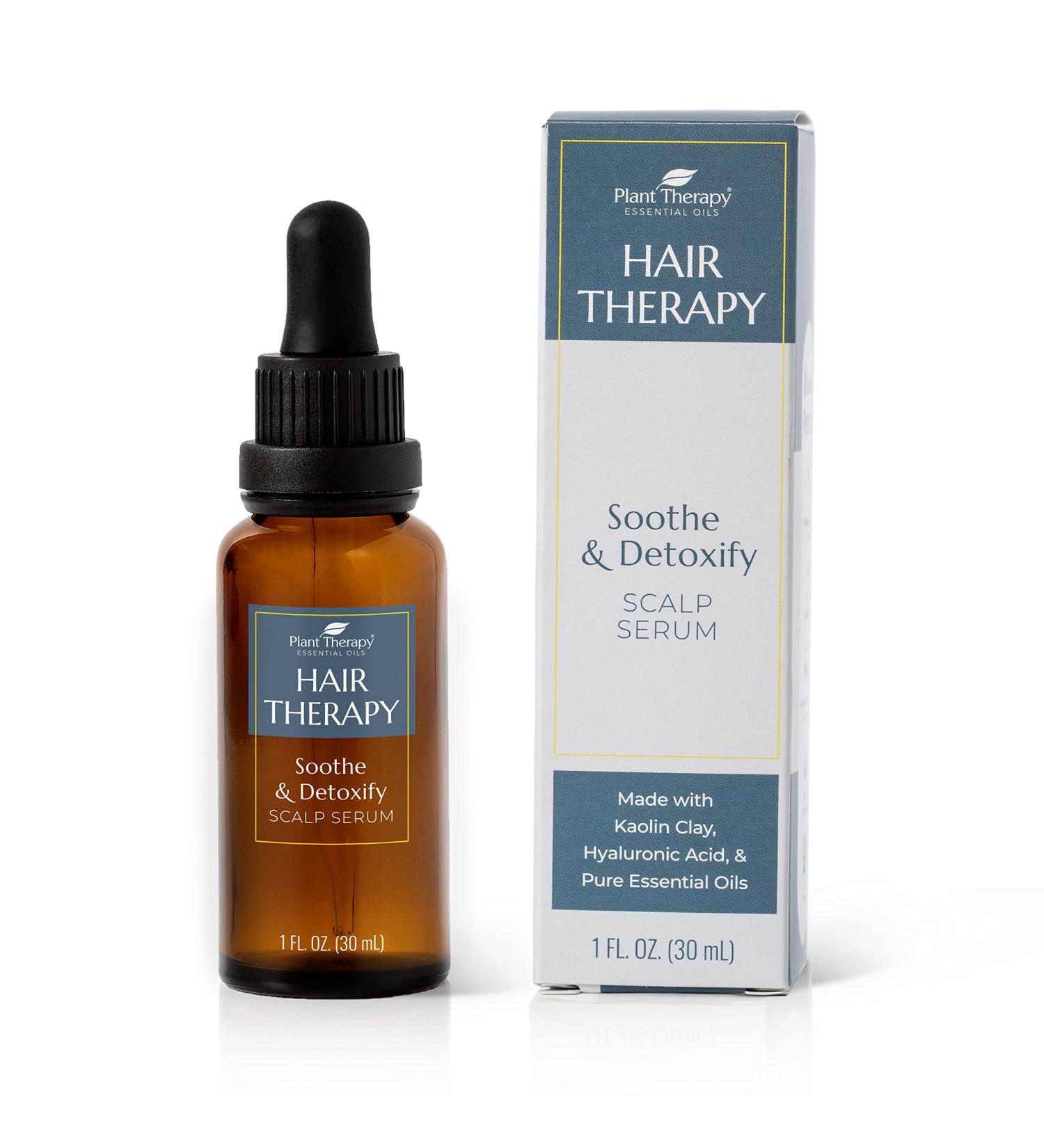Plant Therapy Hair Therapy Scalp Serum 1 oz - Soothe, Detoxify, and Balance Oils - Buy Online on GoSupps.com