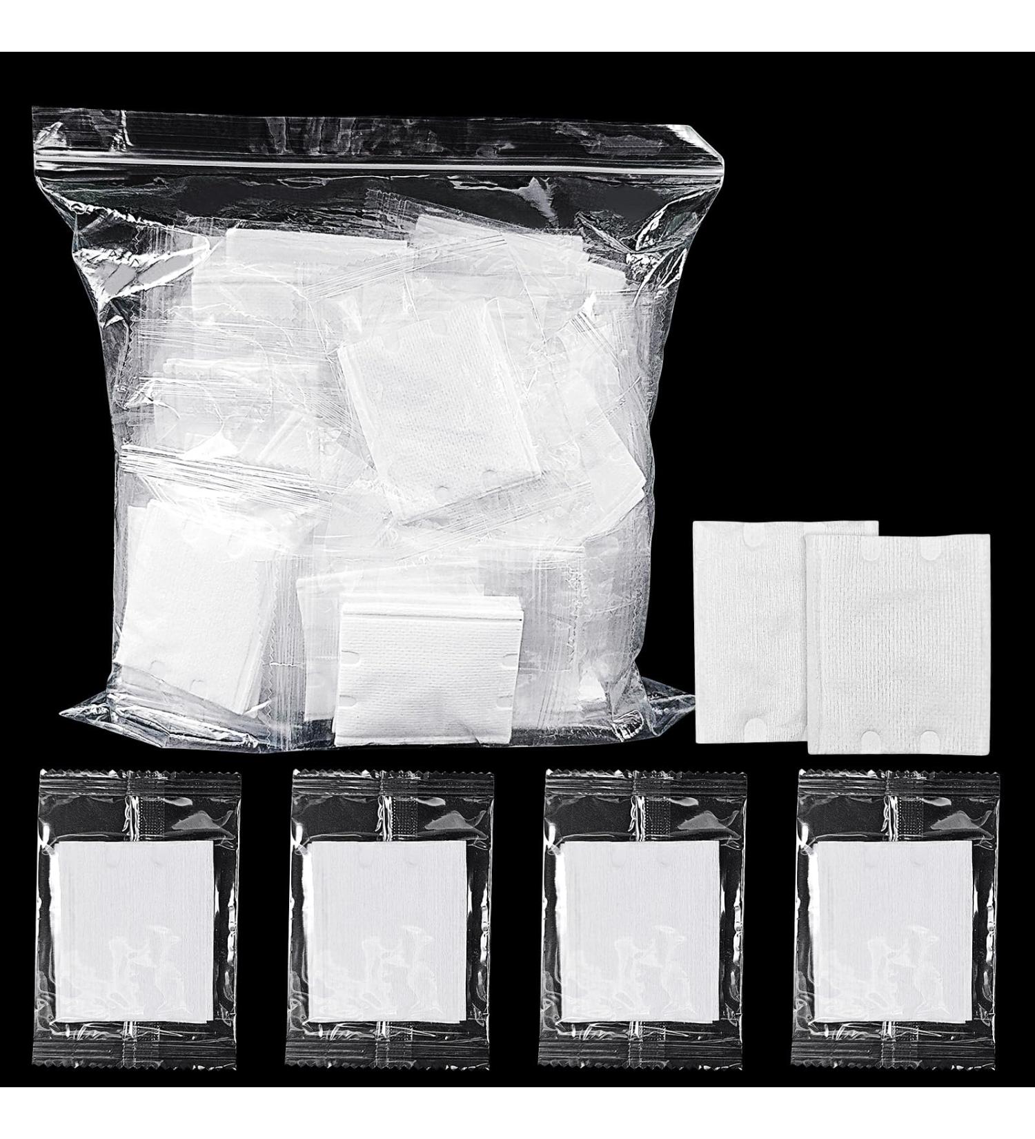 100 Count Kheoxusa Individually Wrapped Cotton Pads | Perfect for Face Care & Hotel Kits | Premium Rectangular Cotton Rounds - Buy Online on GoSupps.com