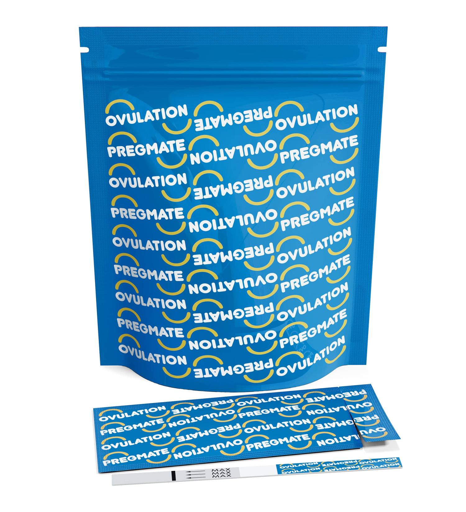 Pregmate 30 Ovulation Test Strips Predictor Kit - 30 Count Pack for Accurate Fertility Tracking - Buy Online on GoSupps.com