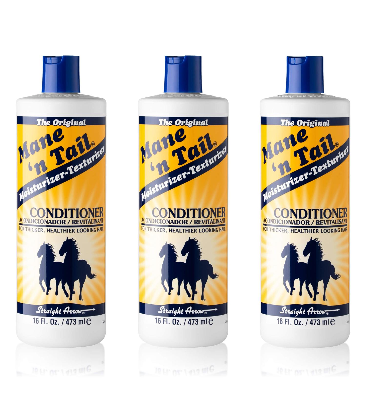 Mane 'n Tail Original Formula 16 oz (3 Pack) Conditioner for Thicker, Fuller Hair - Buy Online on GoSupps.com