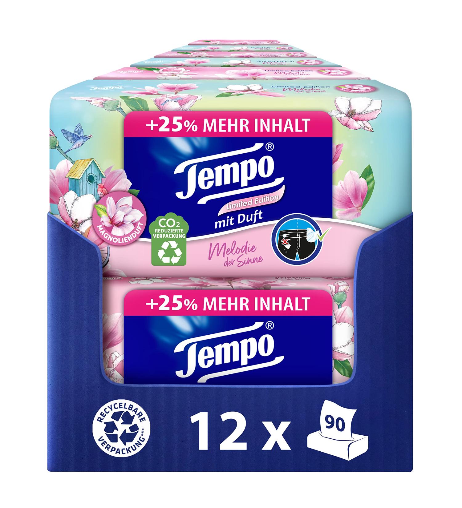Tempo Tissue Box Fragrance - Melody of the Senses | 12 Pieces | Premium International Shipping - Buy Online on GoSupps.com