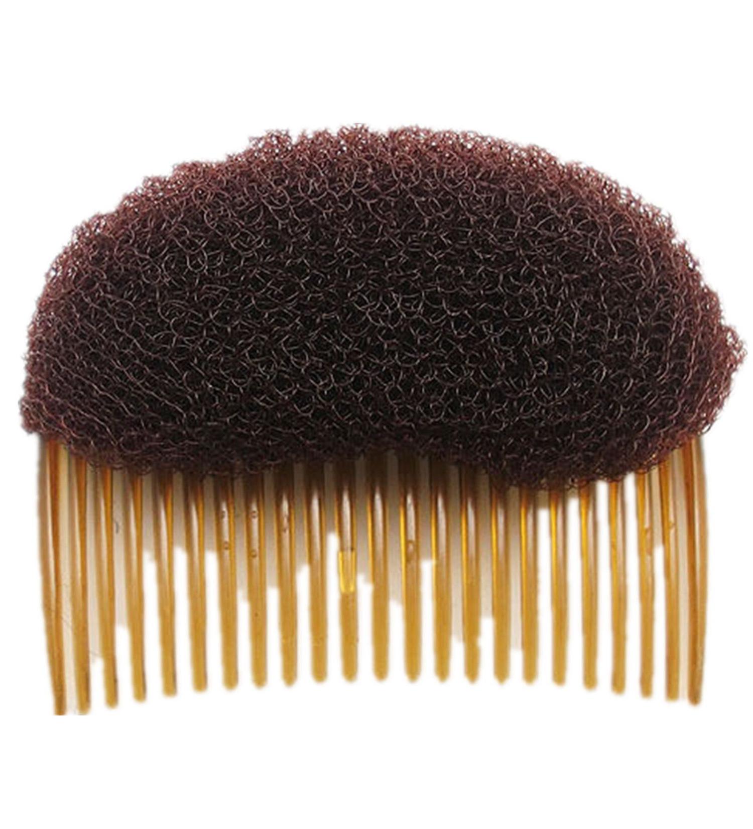 1PC Black/Brown colors for choose Charming BUMP IT UP Volume Inserts Do Beehive hair styler Insert Tool Hair Comb Hot (Brown) - Buy Online on GoSupps.com