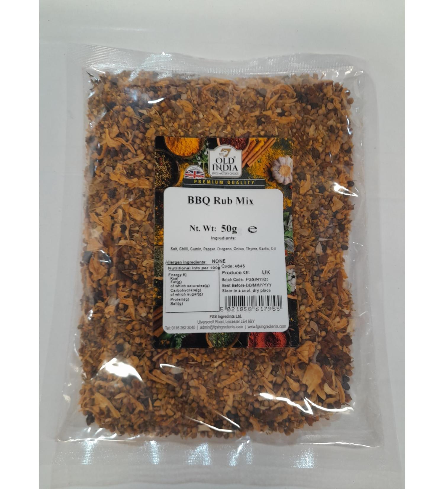 Old India BBQ Rub Mix 50g