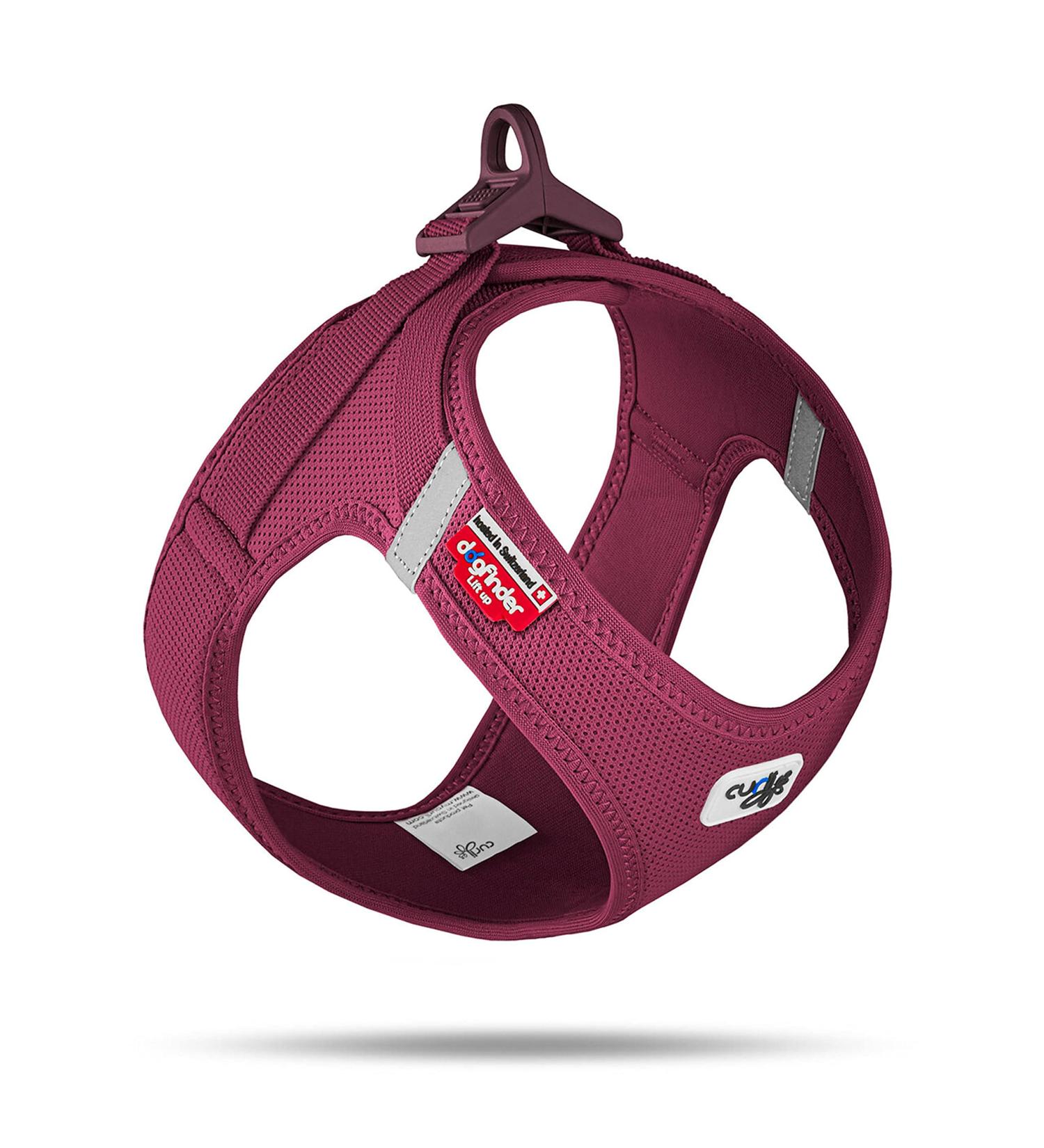 Curli Vest Harness Air-Mesh Ruby XL - Comfortable & Stylish Dog Gear for International Shipping - Buy Online on GoSupps.com