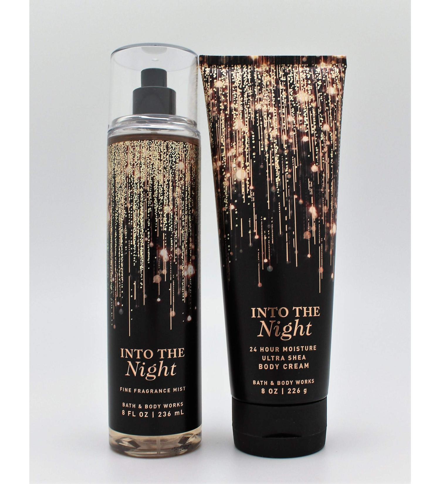 Into the Night Bath and Body Works Fine Fragrance Mist & Body Cream 2019 - Full Size - Buy Online on GoSupps.com