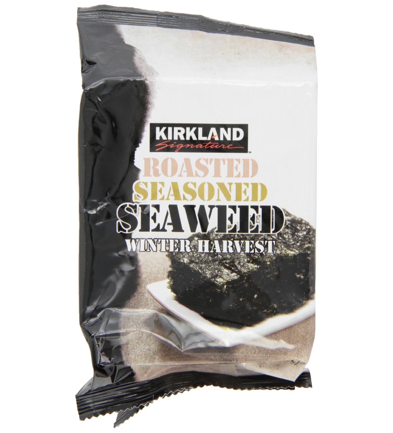 Kirkland Signature Roasted Seasoned Seaweed Winter Harvest - Buy Online on GoSupps.com