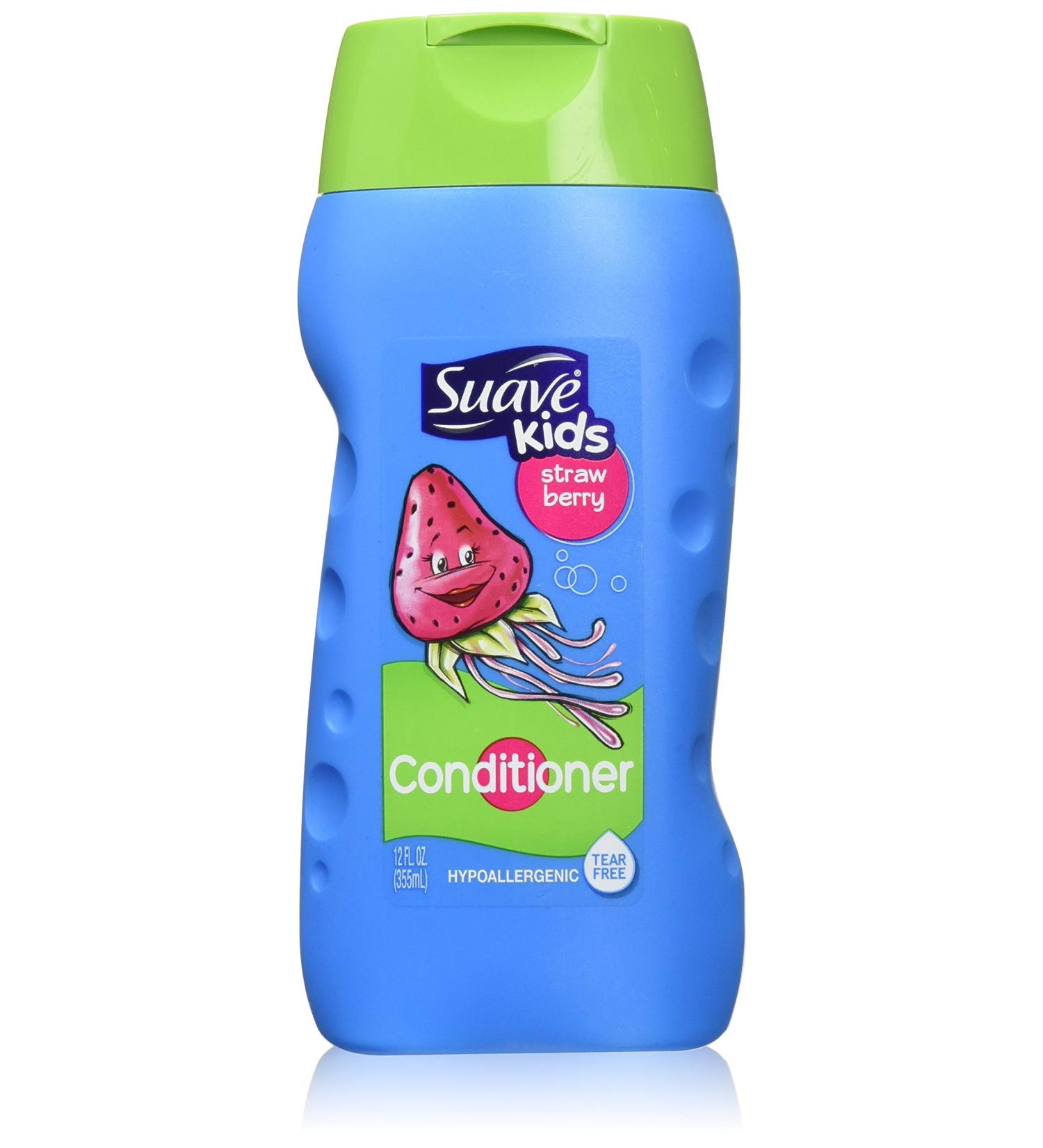 Suave Kids Conditioner - Strawberry - 12 oz | Nourishing Hair Care for Kids | International Shipping Available - Buy Online on GoSupps.com