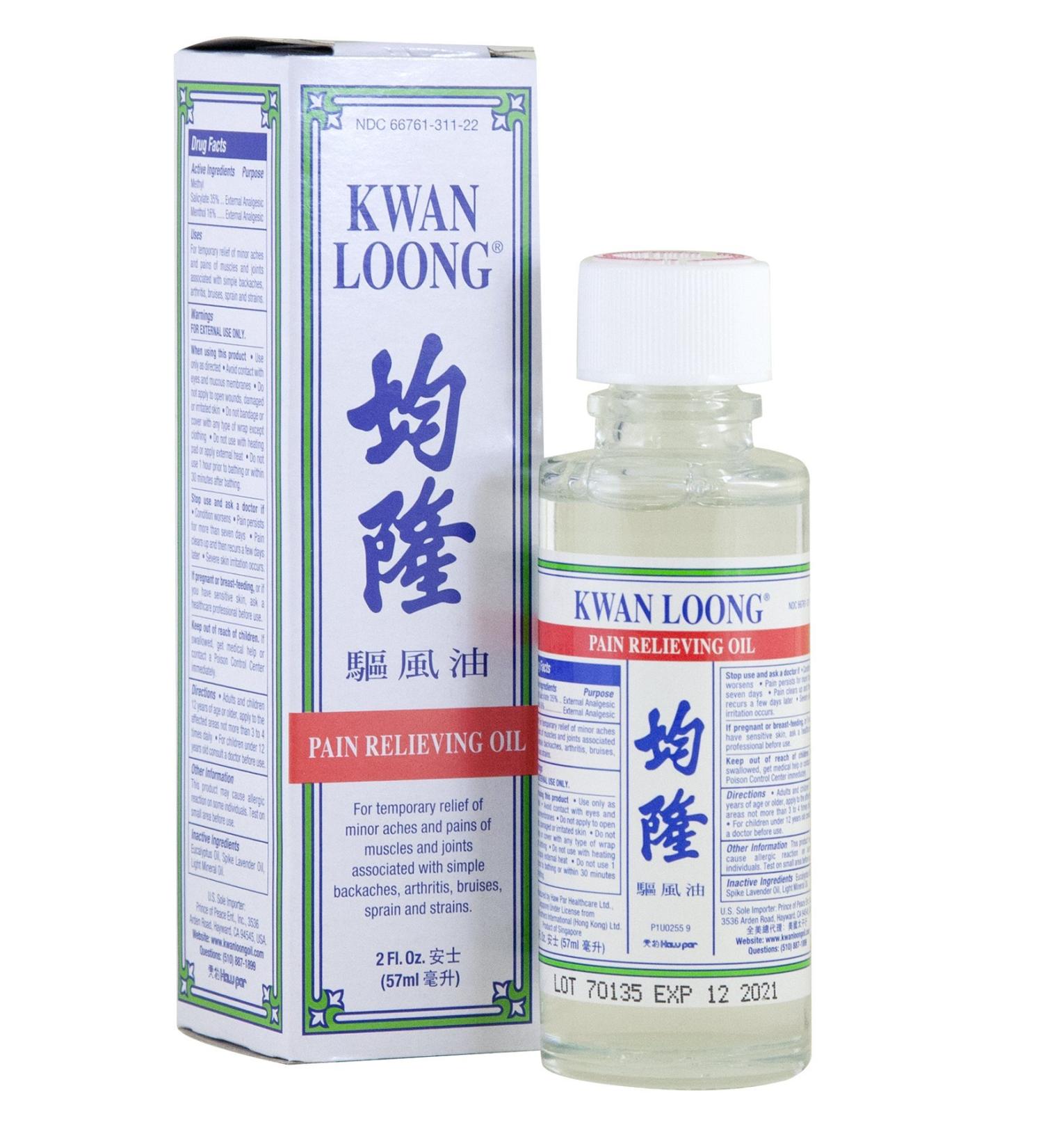 Buy Prince of Peace Kwan Loong Oil - 2oz | Fast International Shipping & Best Prices - Buy Online on GoSupps.com