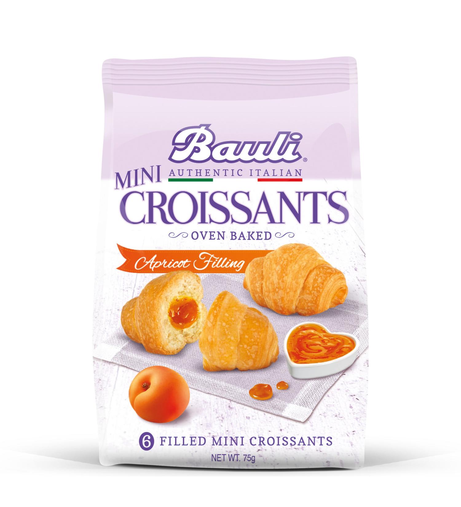  Bauli Bauli Mini apricot croissants 75 g set of 9 (9 x 75 g) - Buy Online on GoSupps.com