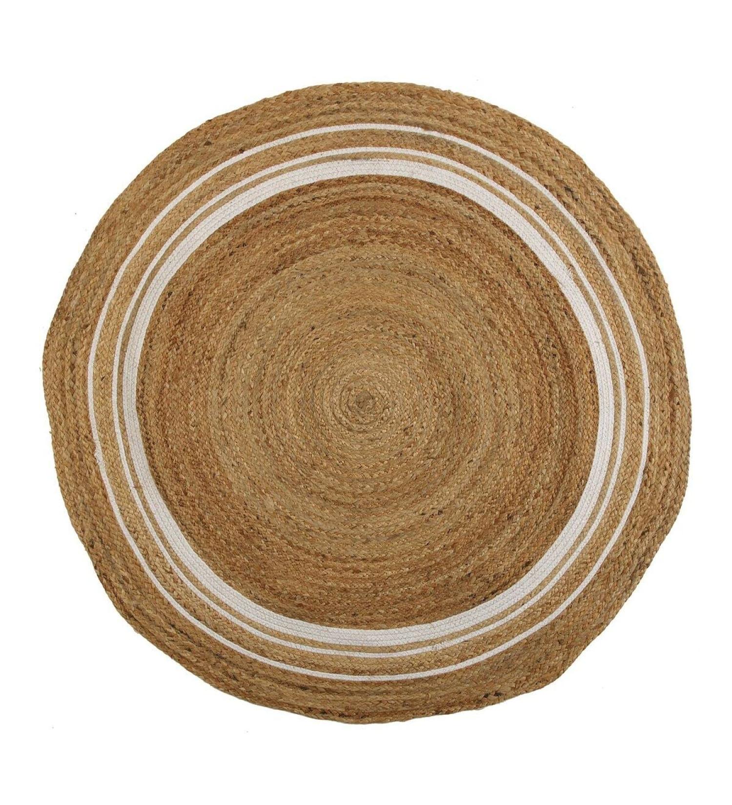 Rug Versa Stripes 120 cm Rattan Jute