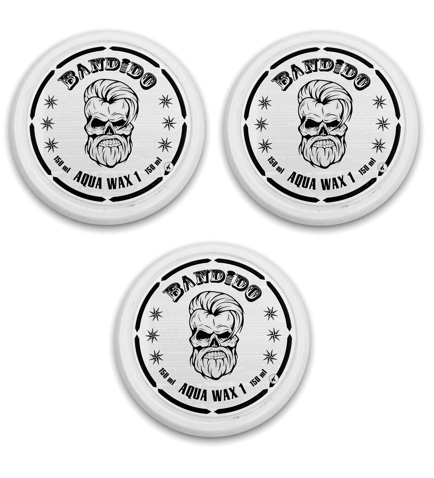 Bandido Hair Wax & Gel White 3 Pack Jars - Buy Online on GoSupps.com