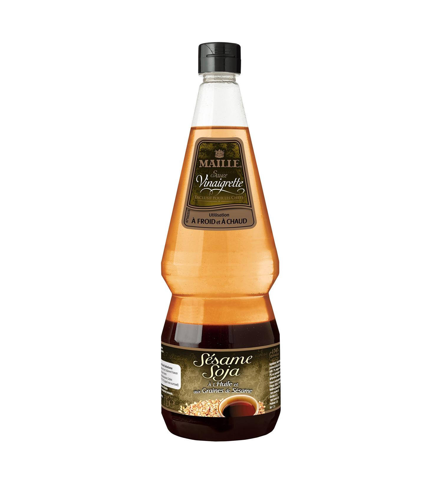 Maille Sesame-Soy Dressing Sauce 1L - Pack of 2