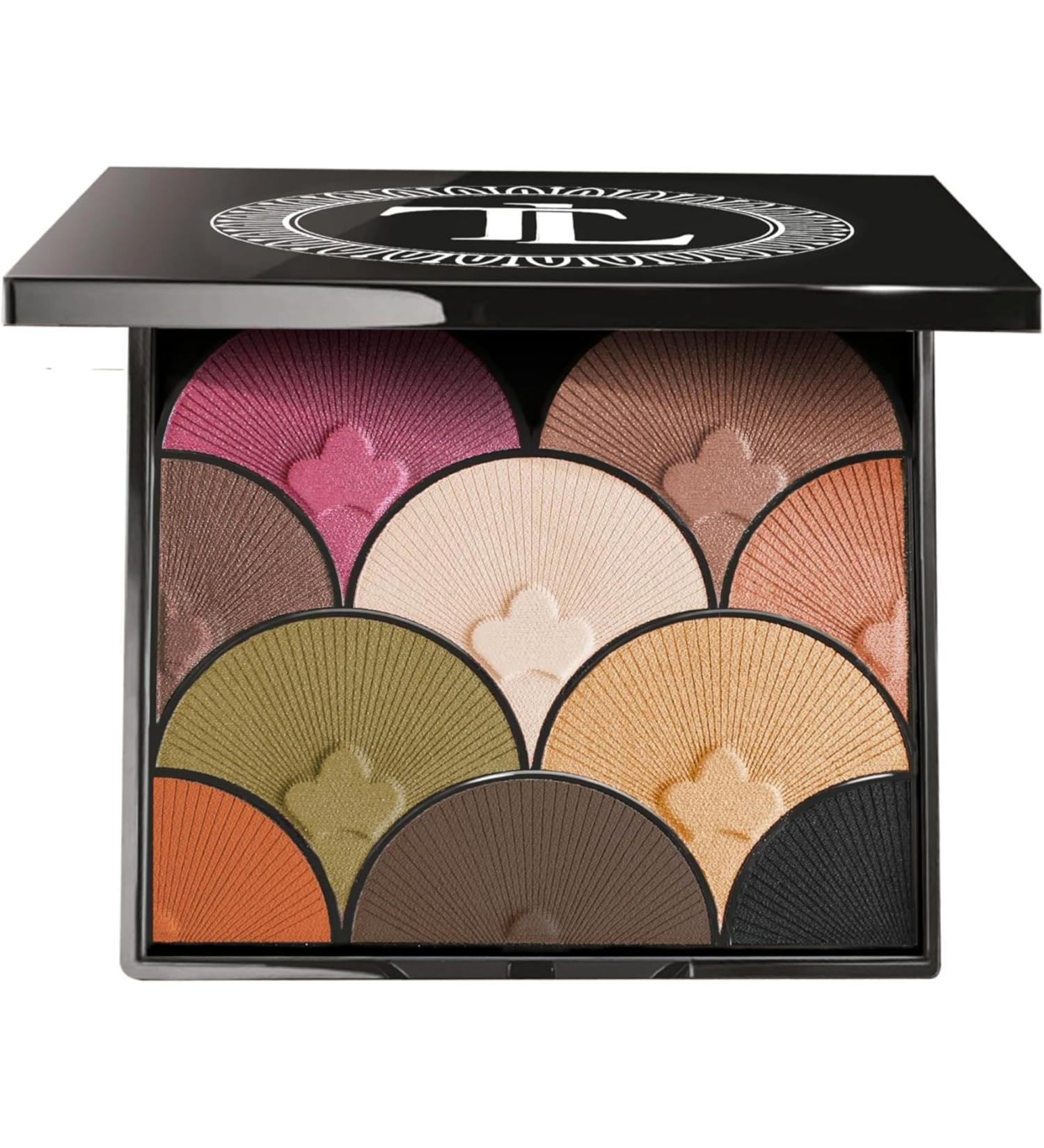 T. LeClerc - Starry Night Eyeshadow Palette - 10 warm and intense shades - Rich in Natural Pigments for long-lasting professional makeup - Easy to blend & remove texture - Buy Online on GoSupps.com