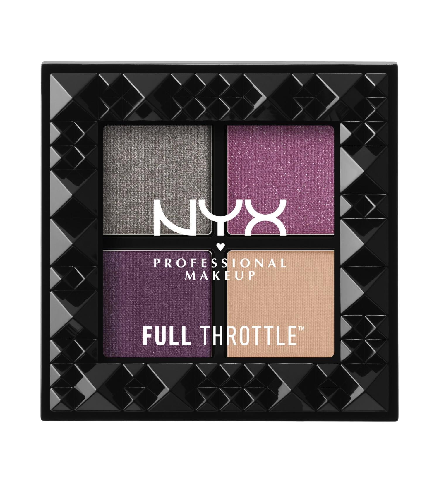 NYX Cosmetics Full Throttle Shadow Palette in Bossy - Shop Now for Bold Eye Looks - Buy Online on GoSupps.com