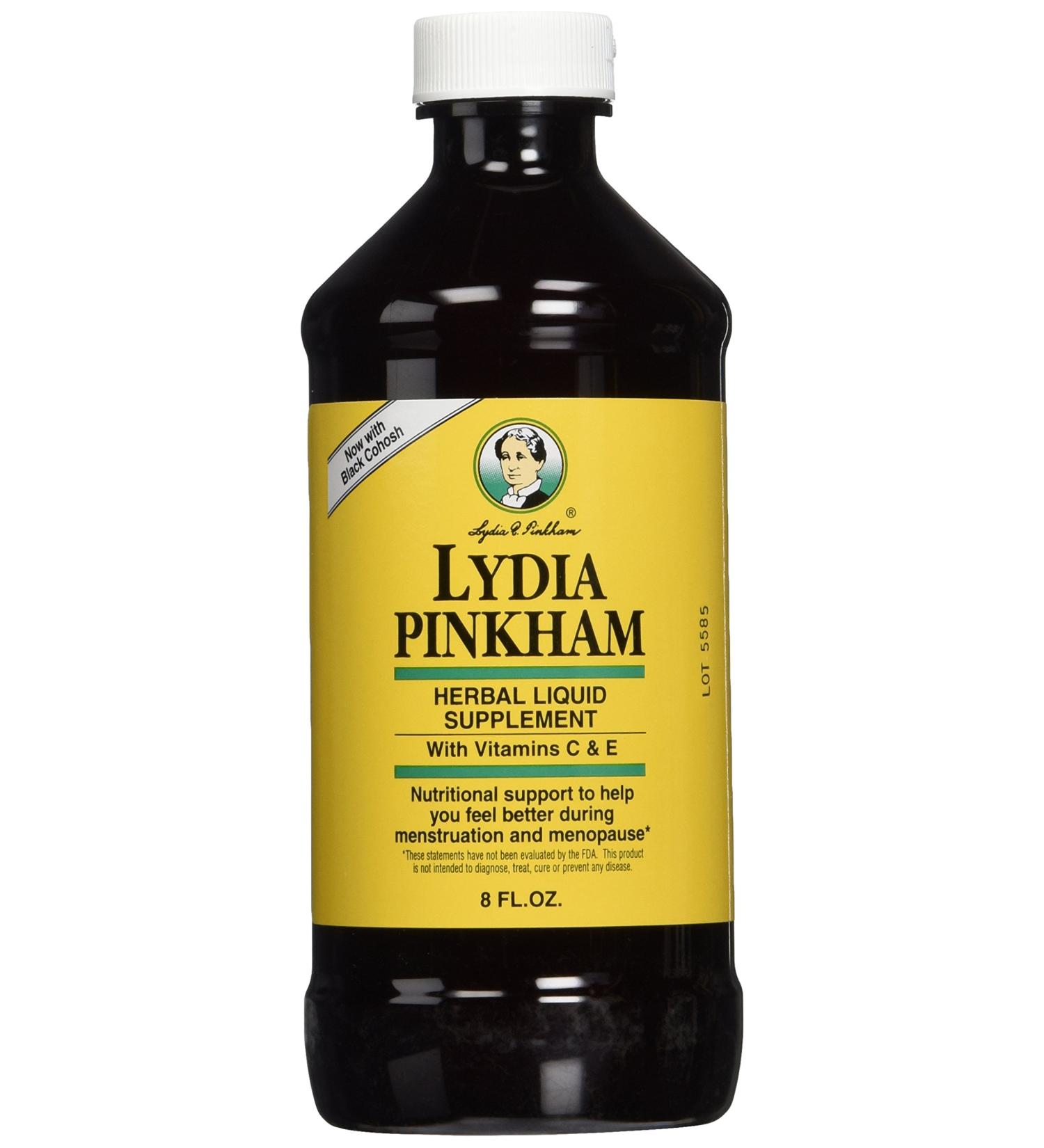 Numark Lydia Pinkham Herbal Compound 8 fl oz - Natural Women's Health Solution - Buy Online on GoSupps.com