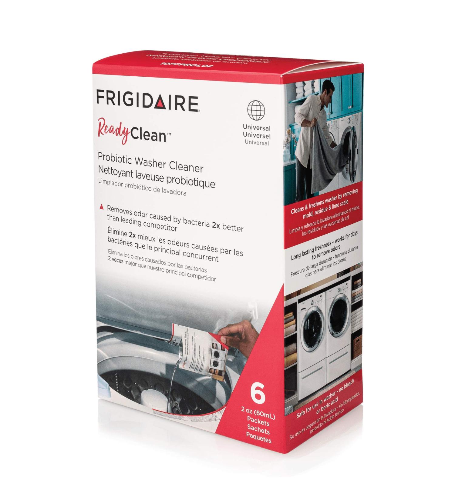 Frigidaire 10FFPROL02 ReadyClean Washer Cleaner Liquid - Deep Clean Your Washing Machine - Buy Online on GoSupps.com