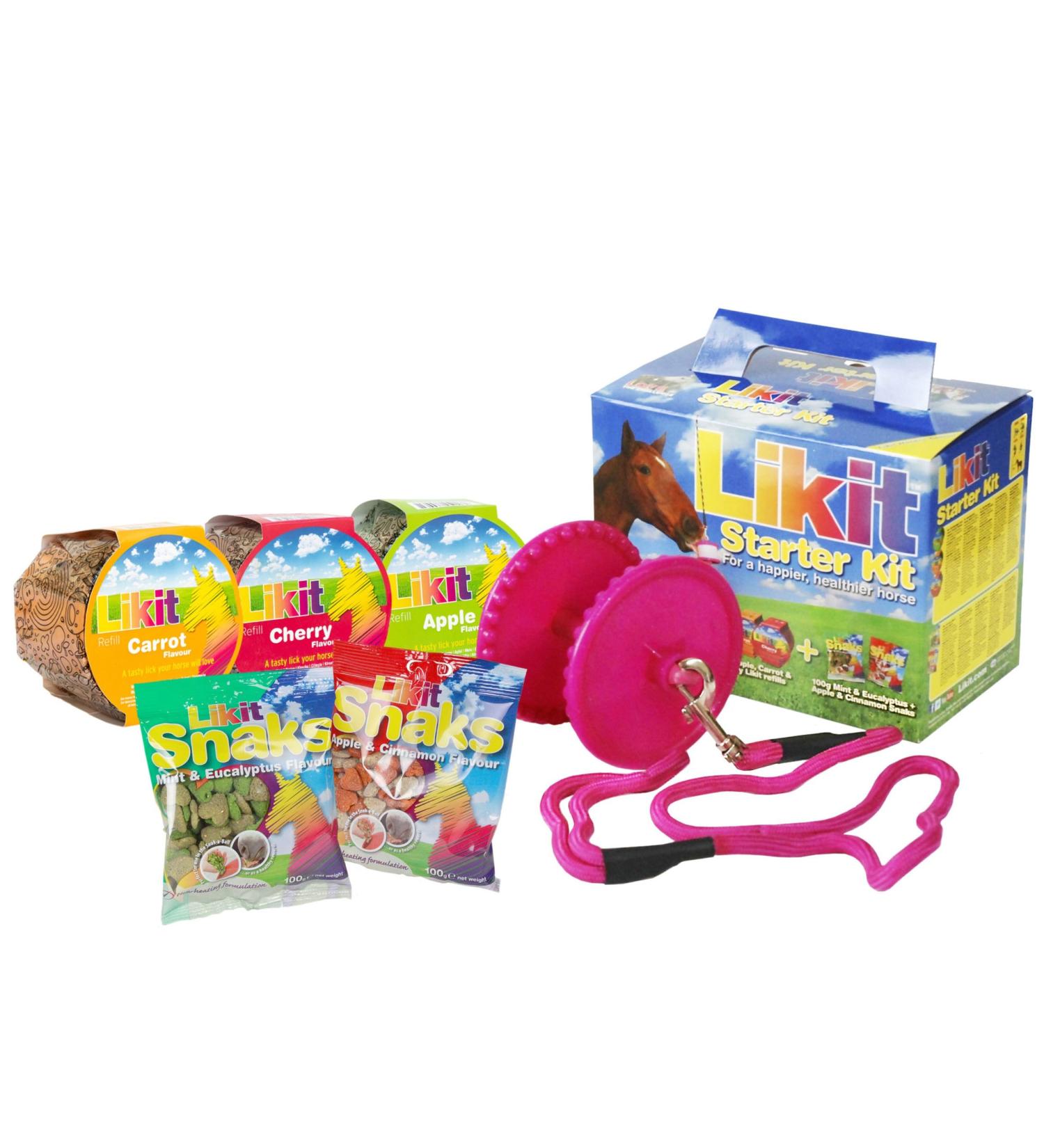 Likit Starter Kit Glitter Pink 2.5kg |Great Entry Level to Likit | 2.5kg - Buy Online on GoSupps.com