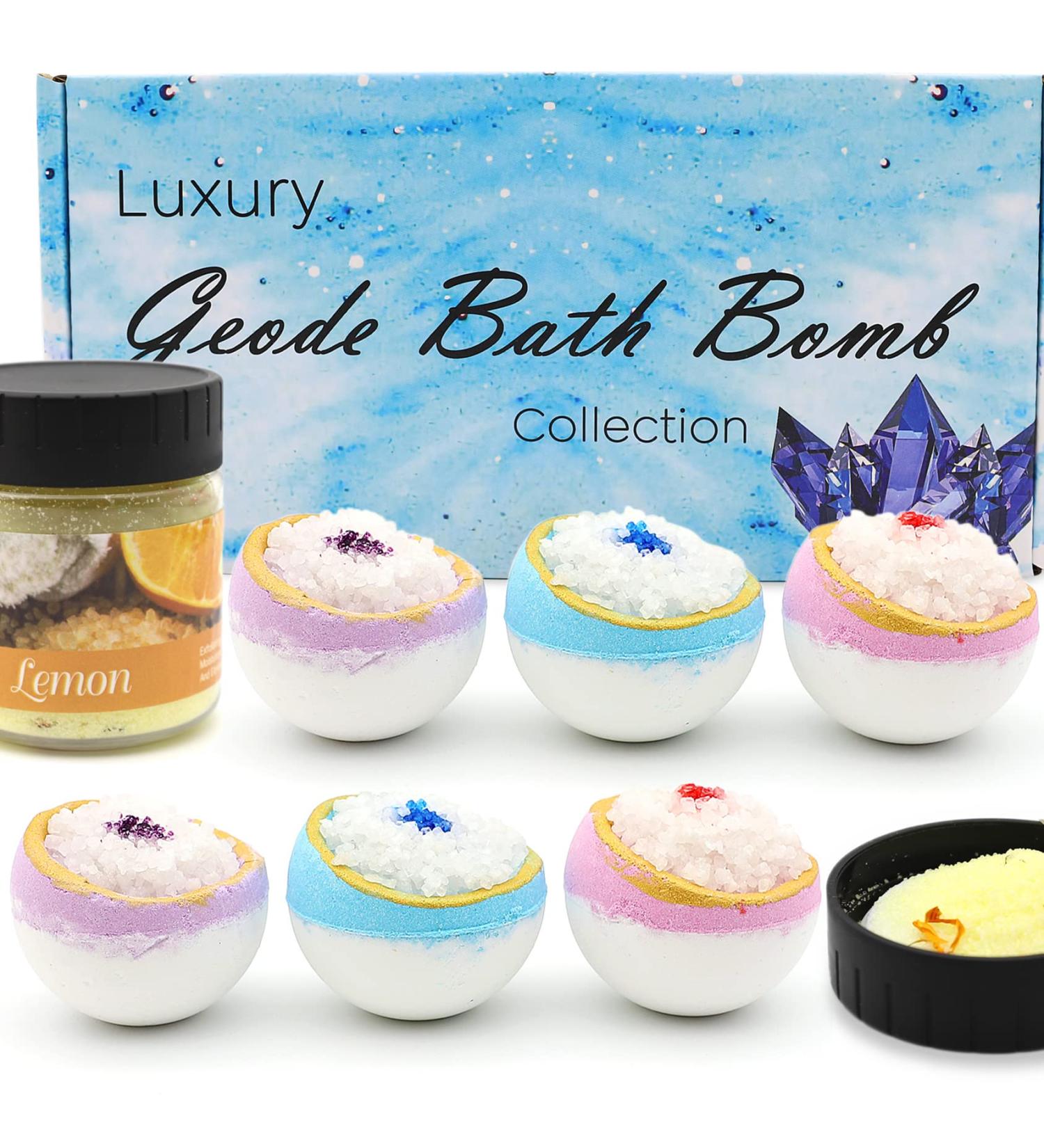 7 Pack Lovelyduo Shower Steamers Aromatherapy Bath Bombs Gift Set for Self Care and Relaxation | Essential Oils for Men and Women | Easter Basket Stuffers - Buy Online on GoSupps.com