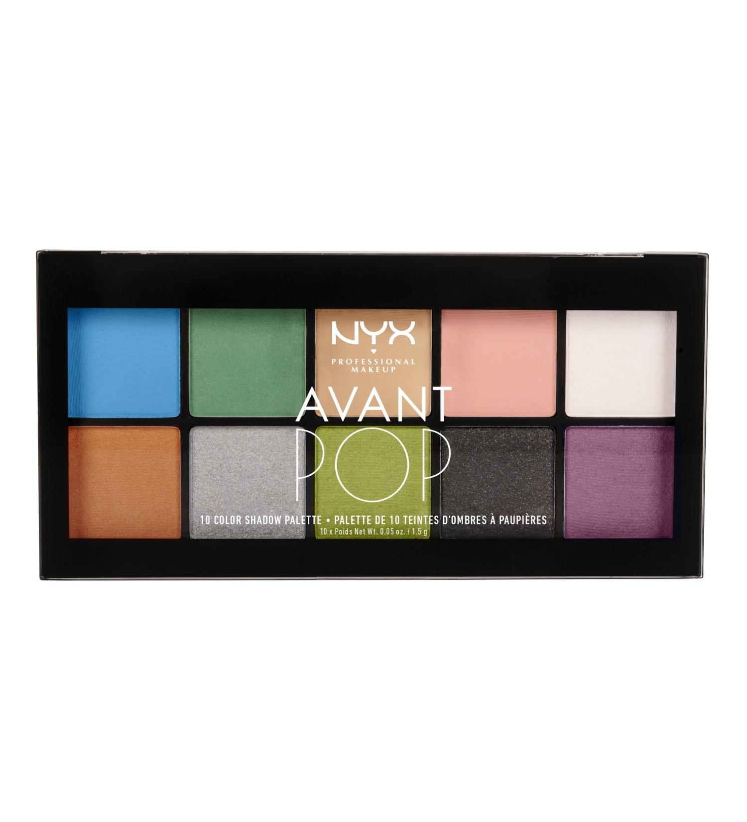 NYX Professional Makeup Avant Pop! Shadow Palette - Art Throb | International Shipping Available - Buy Online on GoSupps.com