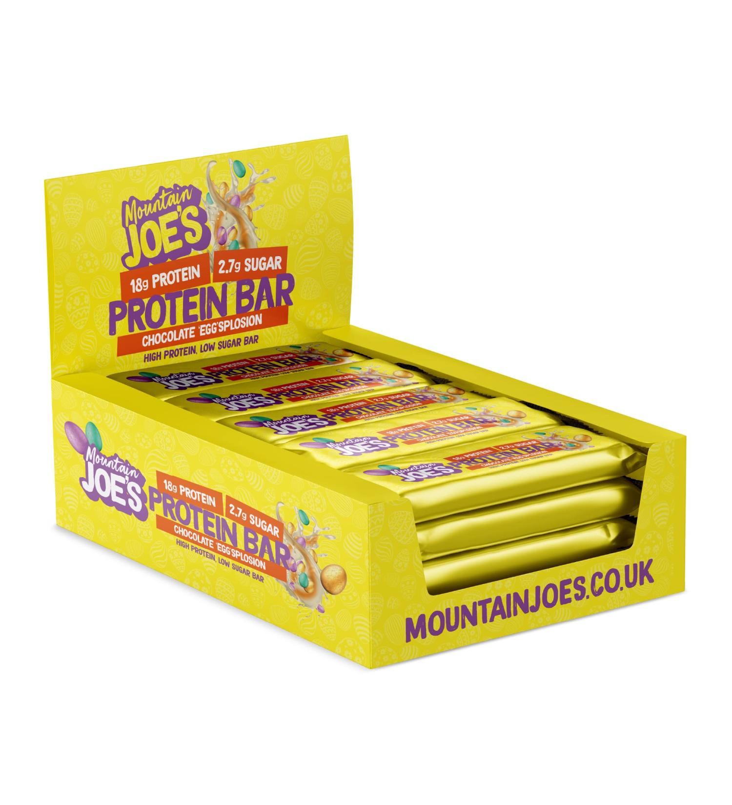 Mountain Joes Protein Bar 12x55g (Eggsplosion)