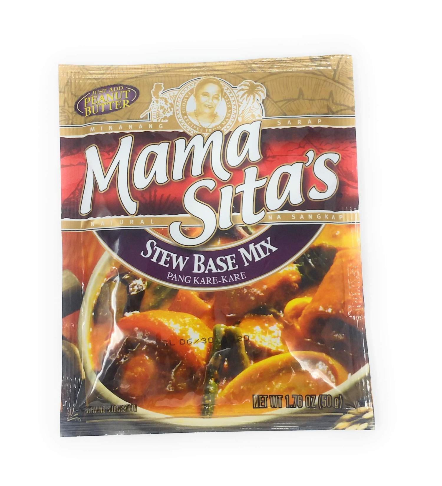 Mama Sita's Stew Base Mix Pang Kare-Kare 1.76 (50g) 1 Pack