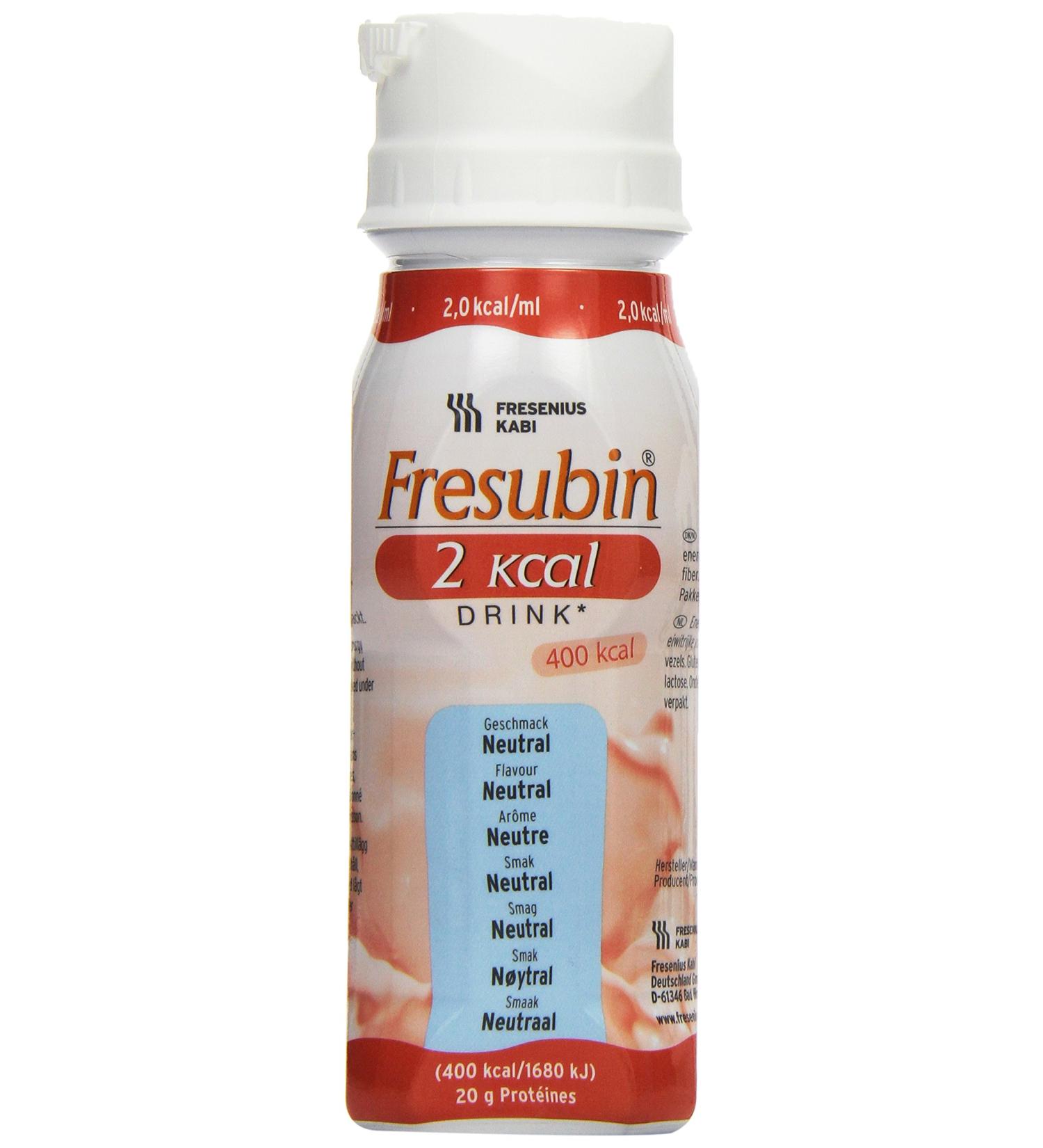 Fresenius Kabi Fresubin 2 kcal Drink Neutral - 24 x 200 ml | International Shipping Available - Buy Online on GoSupps.com