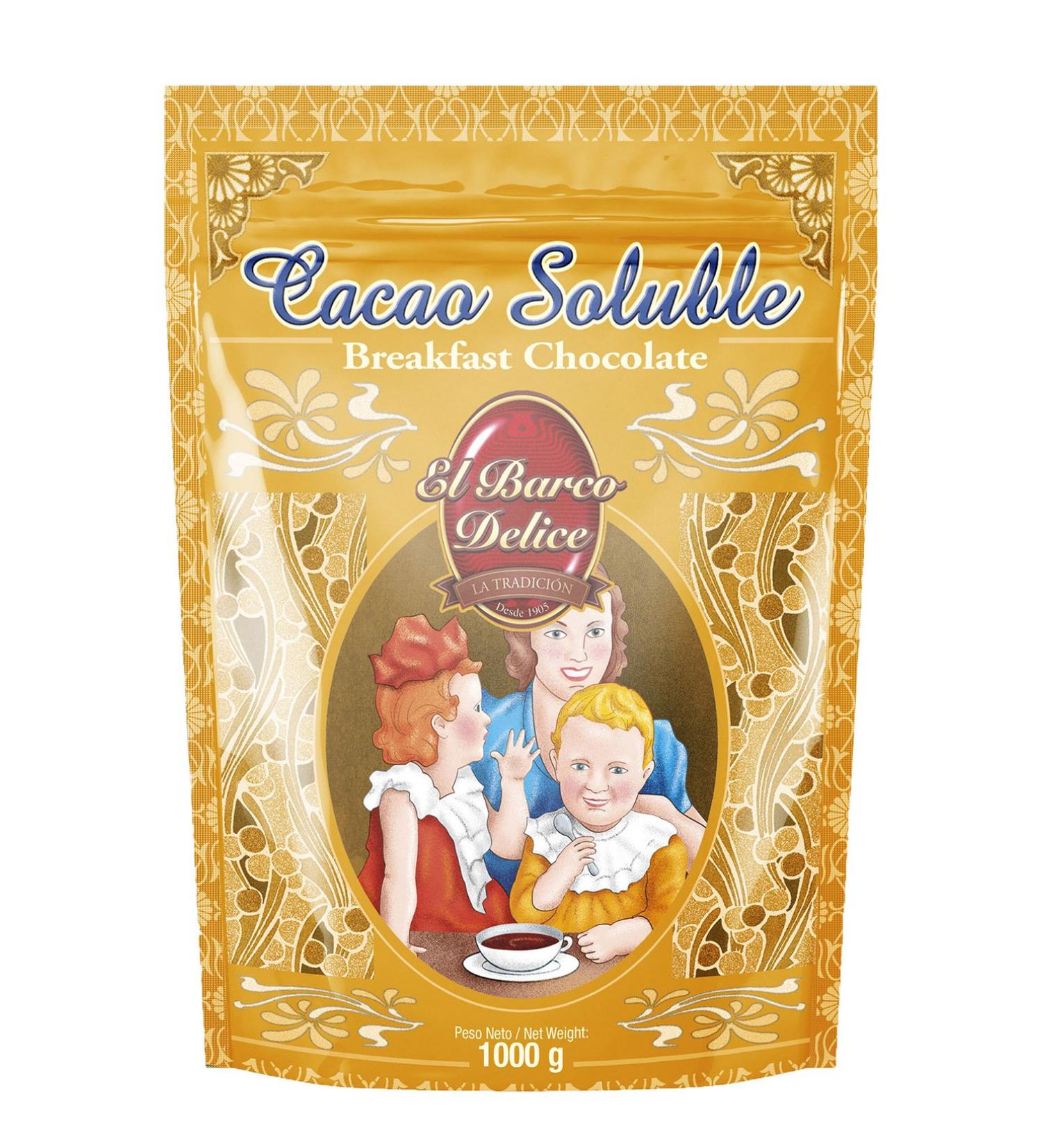 Soluble Cocoa Breakfast - El Barco Delice (1 kg)