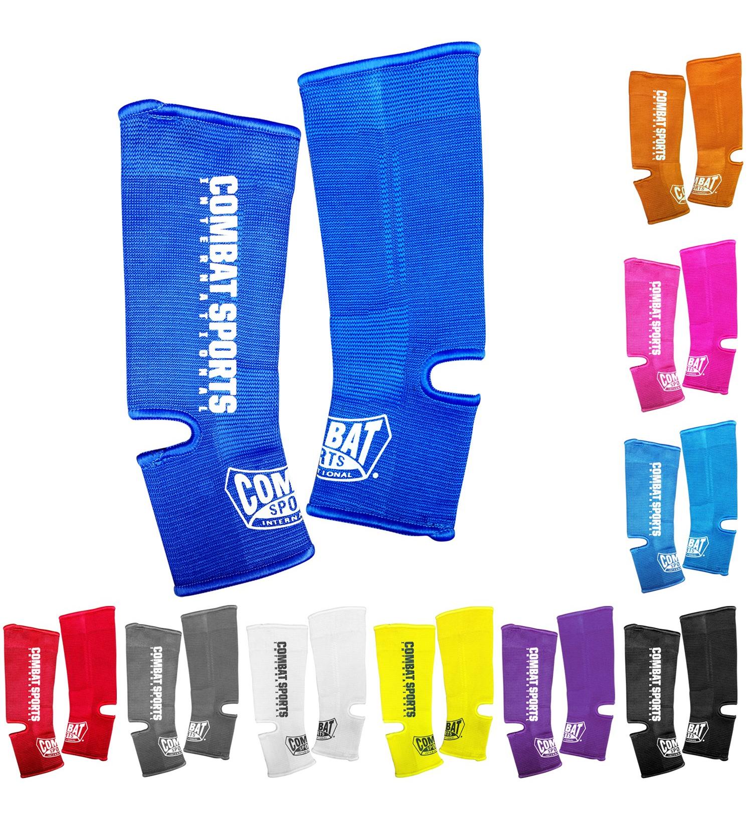 Combat Sports Purple Muay Thai MMA Ankle Support Wraps - One Size - Buy Online on GoSupps.com