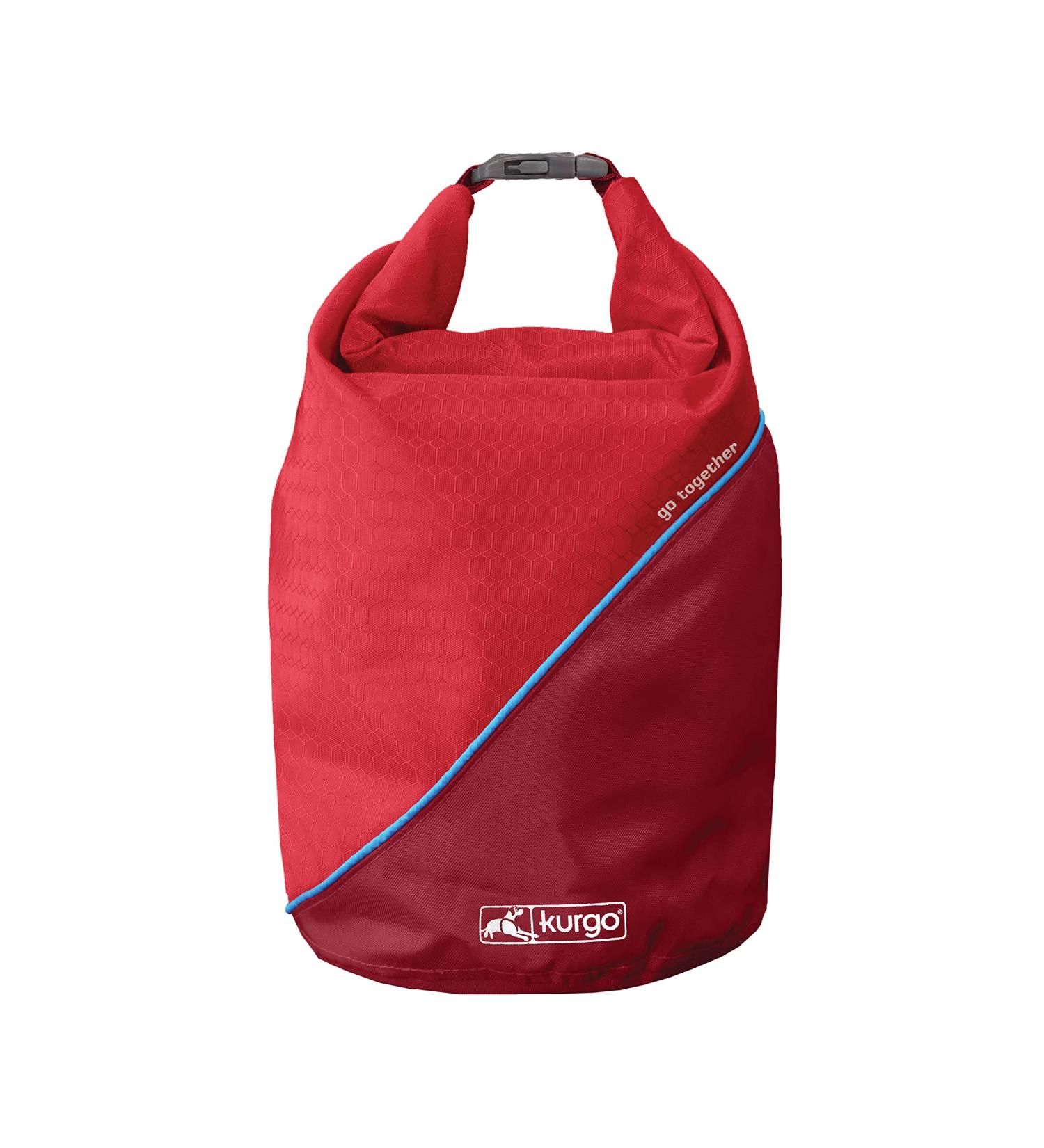 Buy Kurgo Chili Red Dog Food Bag - Outdoor Dry Food & Treat Bag for Dogs - 1 Piece - Buy Online on GoSupps.com