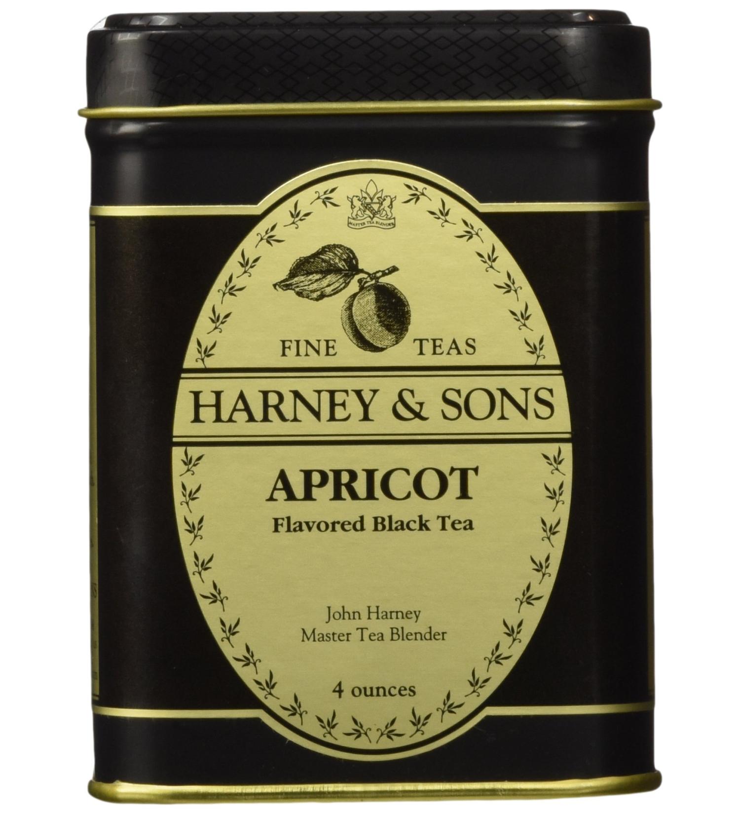 Apricot Loose Tea in 4 ounce tin by Harney & Sons by Harney & Sons - Buy Online on GoSupps.com