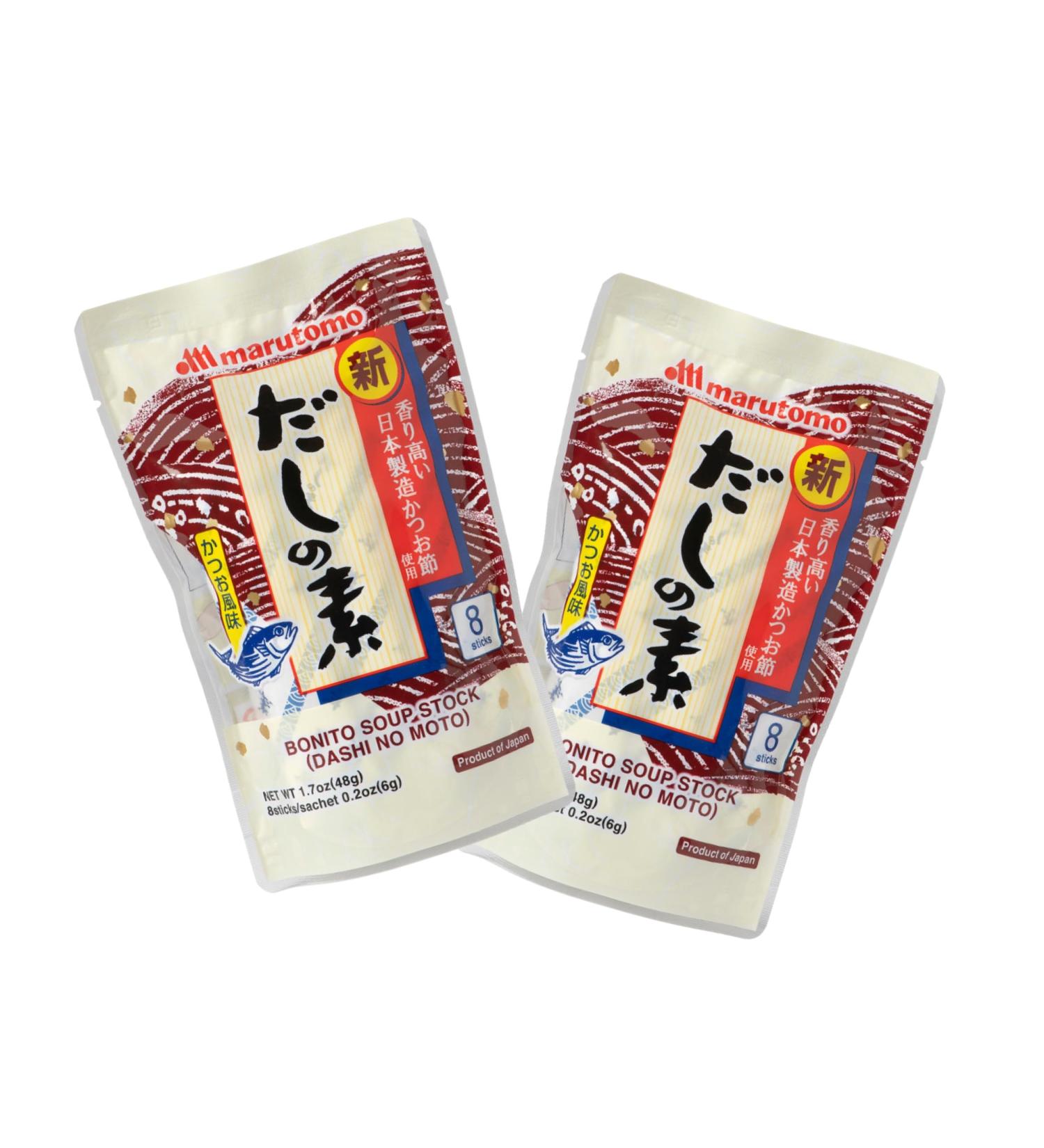 MARUTOMO Dashino Moto Japanese Dashi Powder 2 Pack Authentic Umami Flavor OG ASIA 96g - Buy Online on GoSupps.com